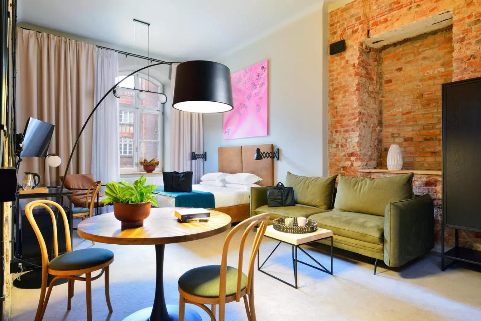 Bed in ARCHE Dwór Uphagena Gdańsk Bed in ARCHE Dwór Uphagena Gdańsk