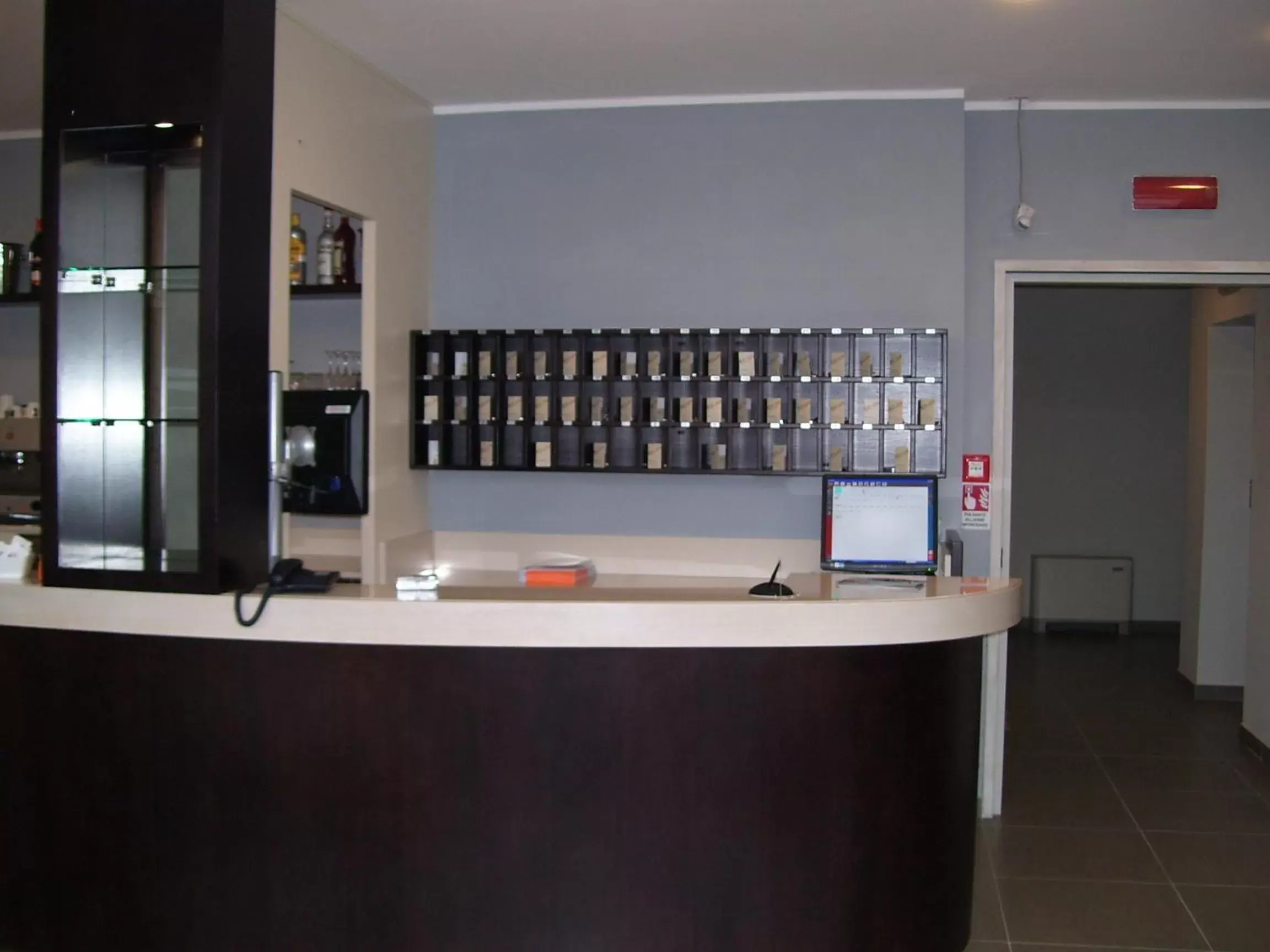 Lobby or reception, Kitchen/Kitchenette in Hotel Motel Galaxy Reggio Emilia