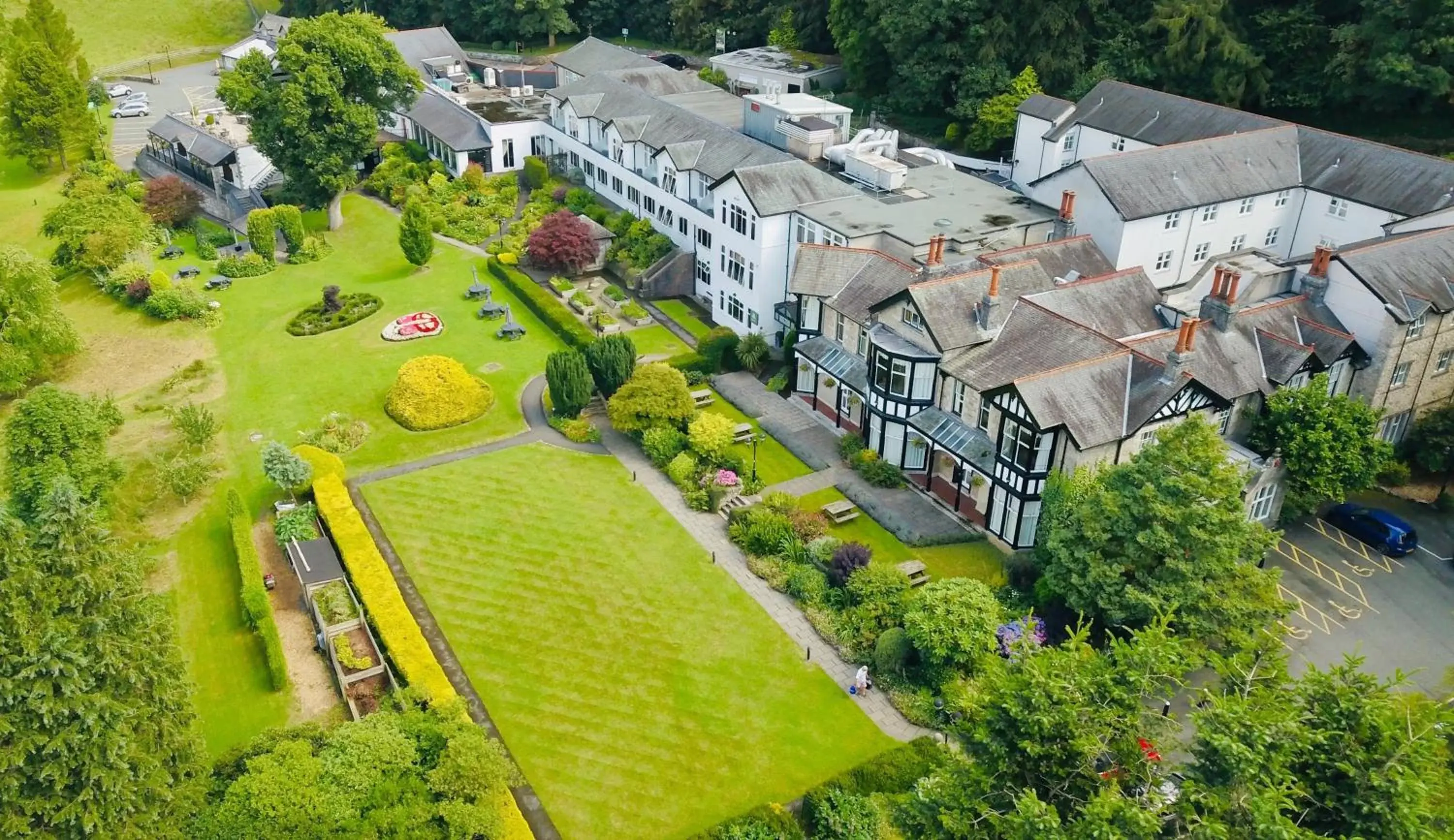 Property building, Bird's-eye View in Castle Green Hotel In Kendal, BW Premier Collection