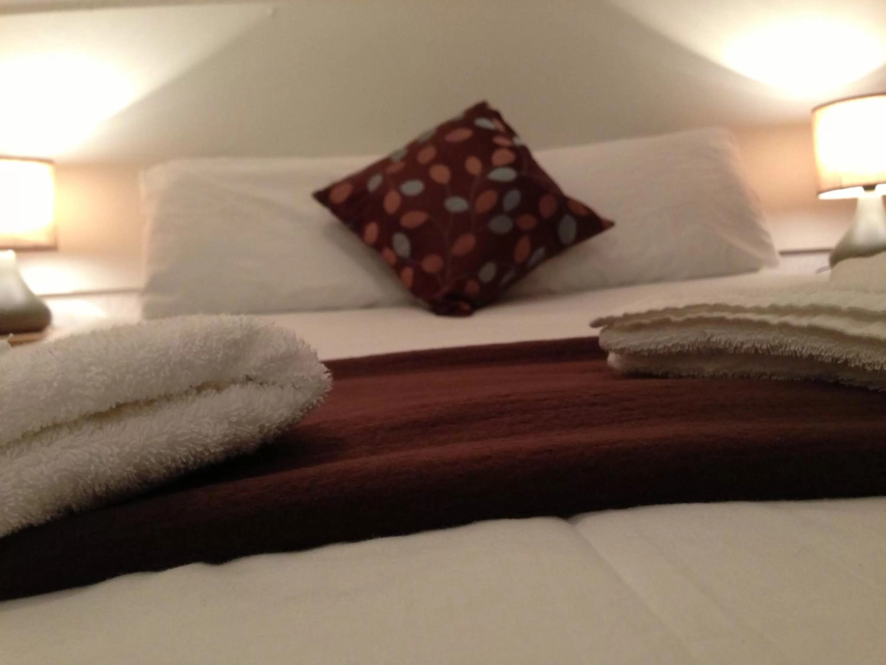 Decorative detail, Bed in Wilsons Hotel - Blackpool Tower View