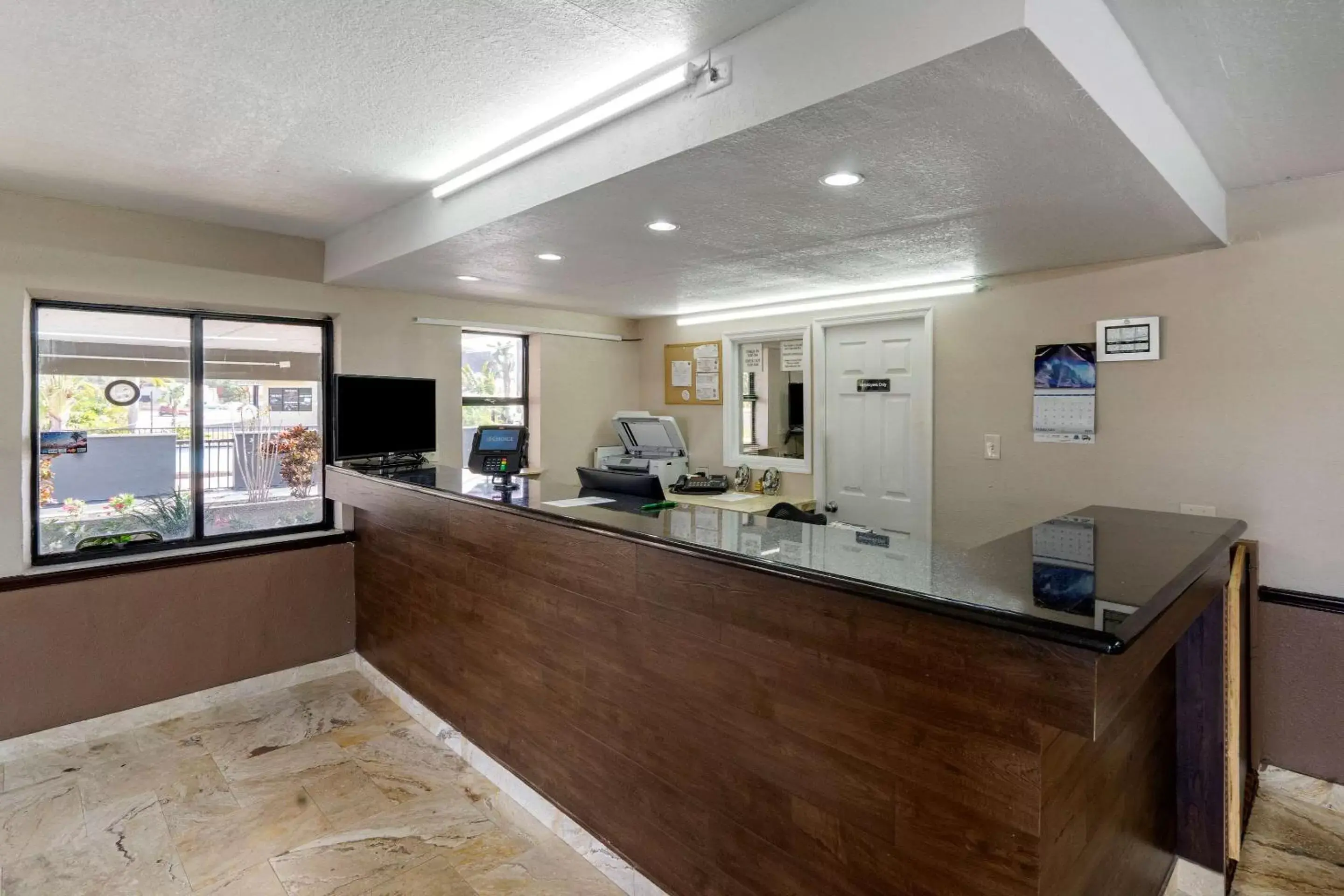 Lobby or reception in Rodeway Inn Clearwater-Dunedin Lobby or reception in Rodeway Inn Clearwater-Dunedin