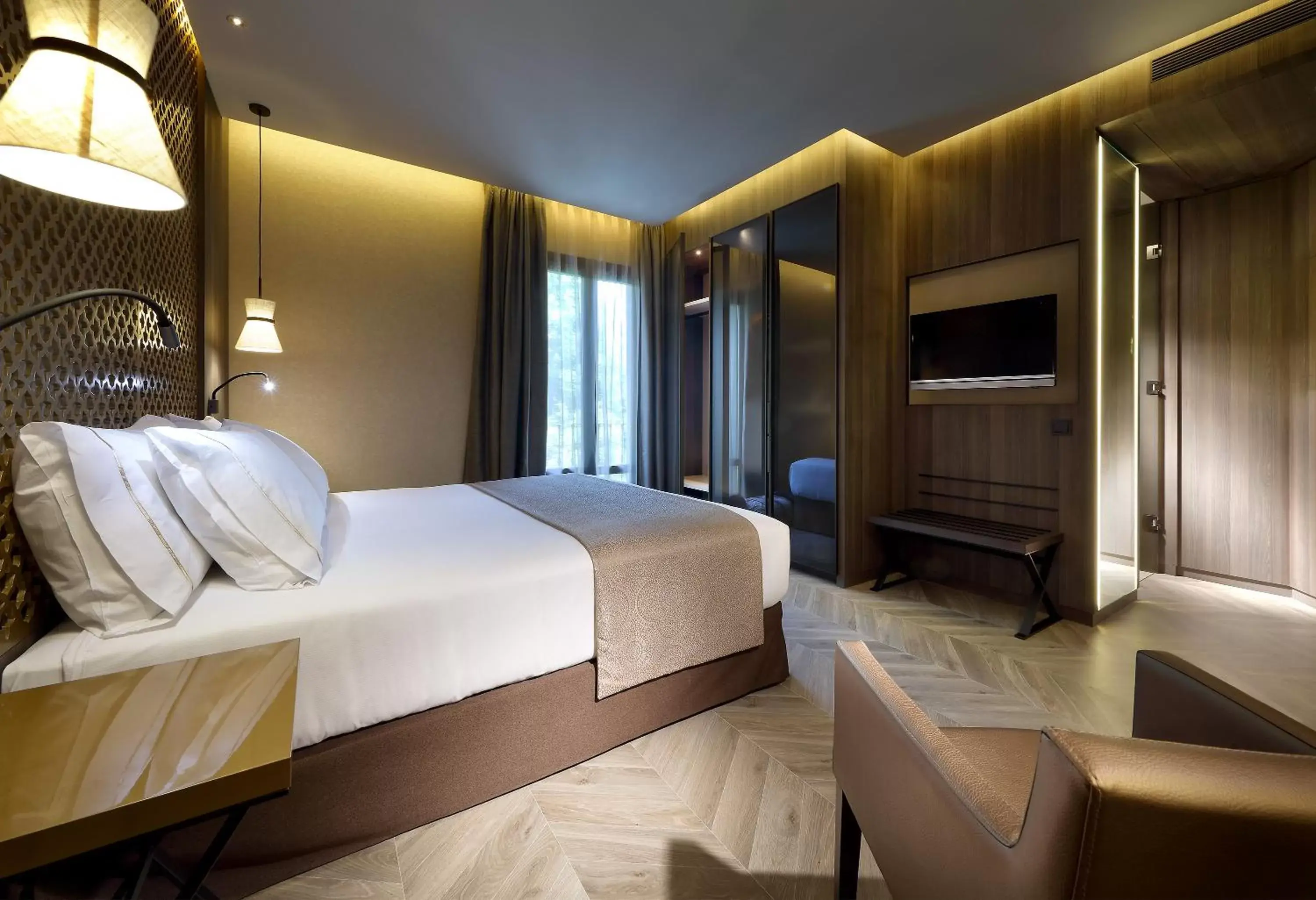 Bed, Room Photo in Áurea Washington Irving by Eurostars Hotel Company