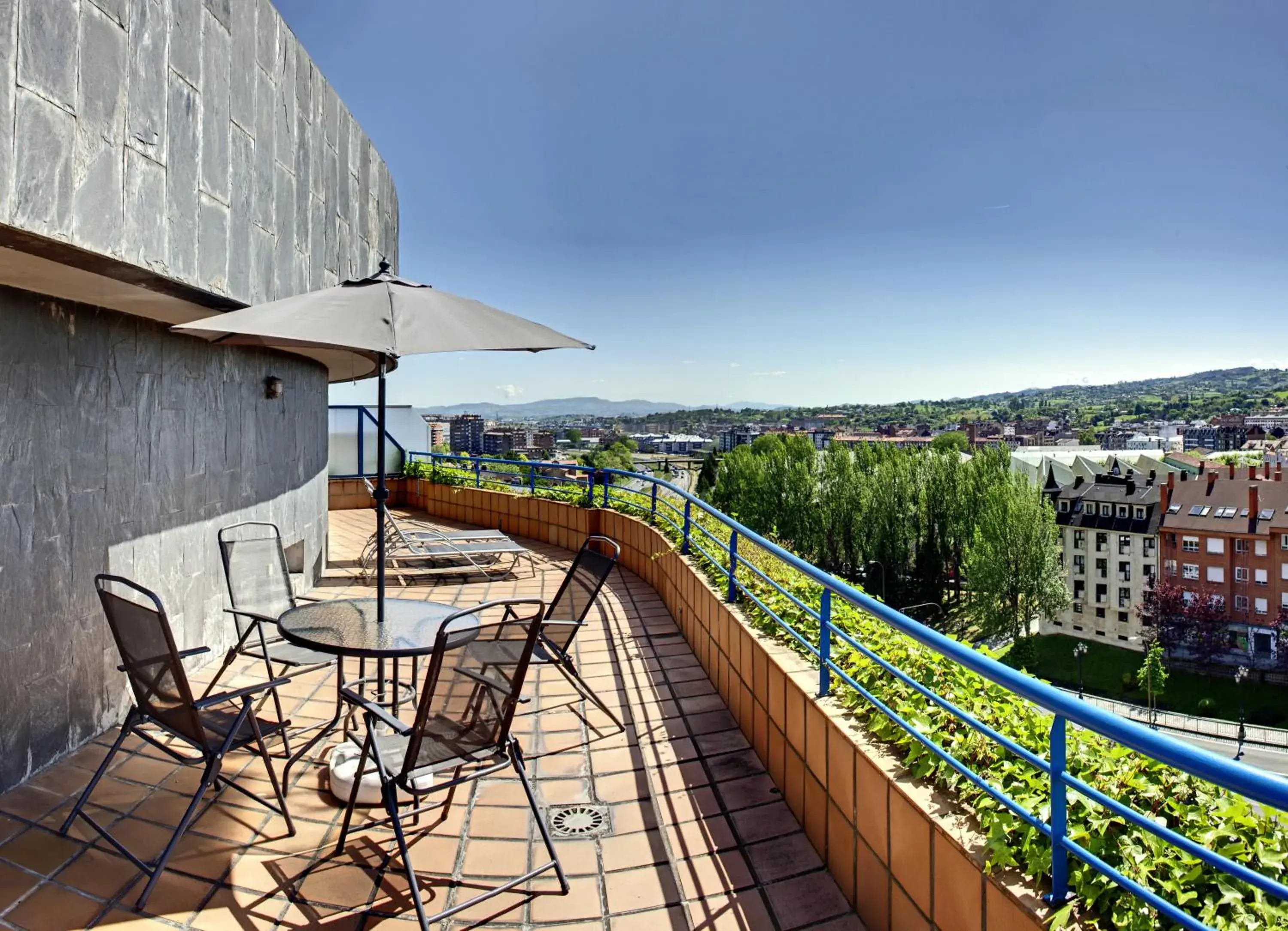 Balcony/Terrace in Aparthotel Campus