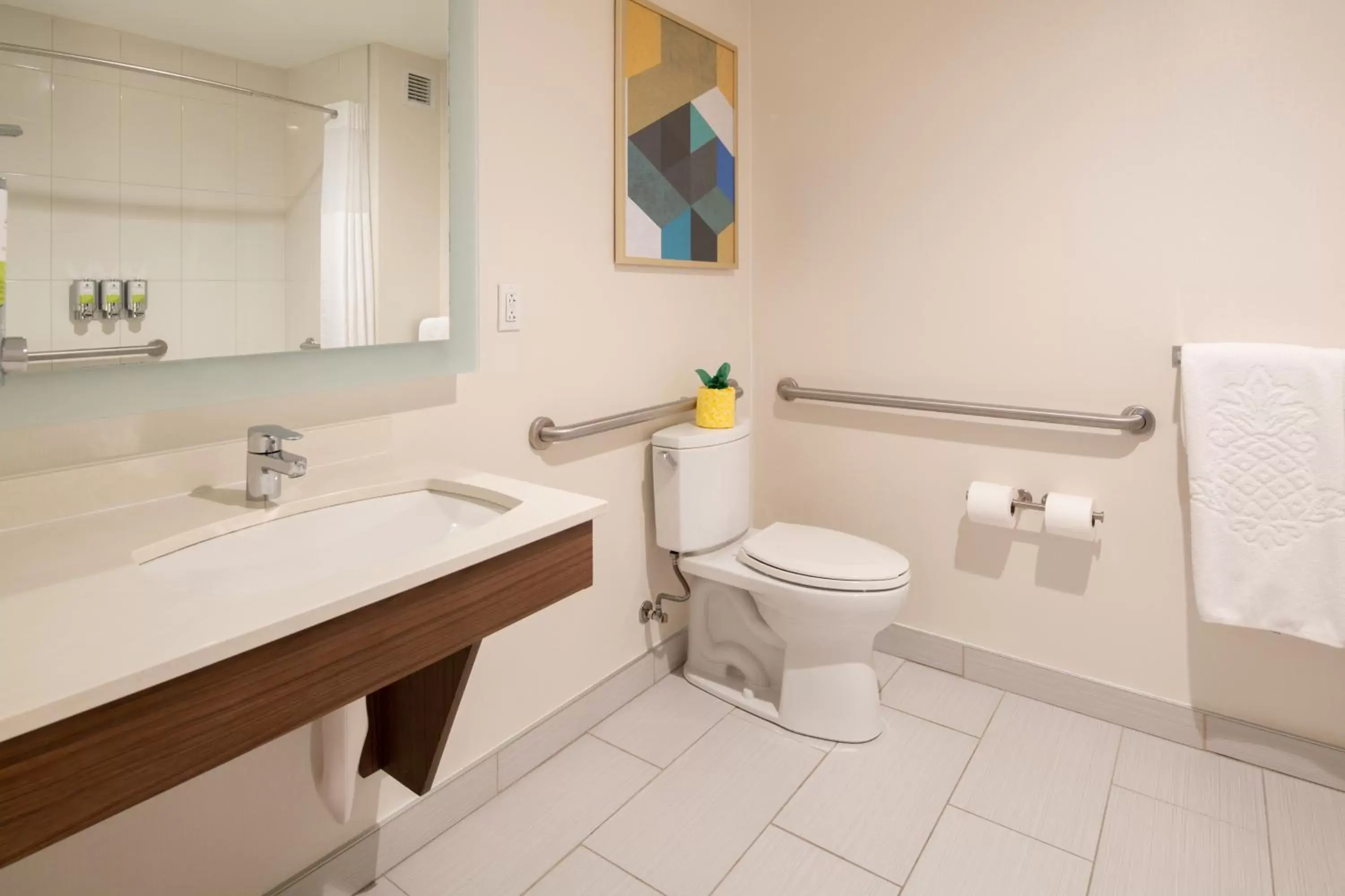 Bathroom in Staypineapple, Hotel Z, Gaslamp San Diego