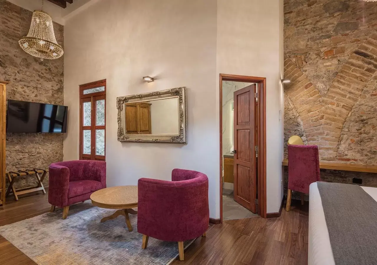 Seating Area in Hotel Casa Monarca