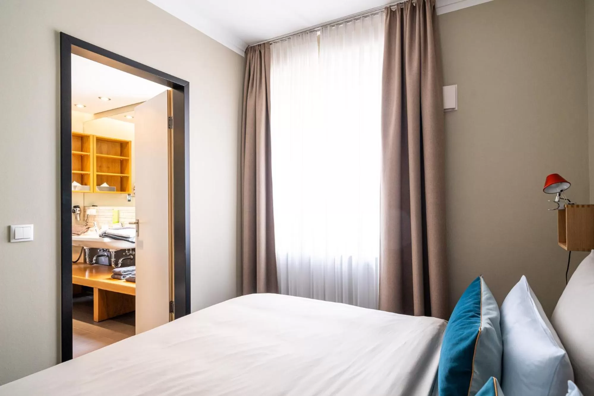 Bedroom, Bed in The Green Rostock Apartment Hotel