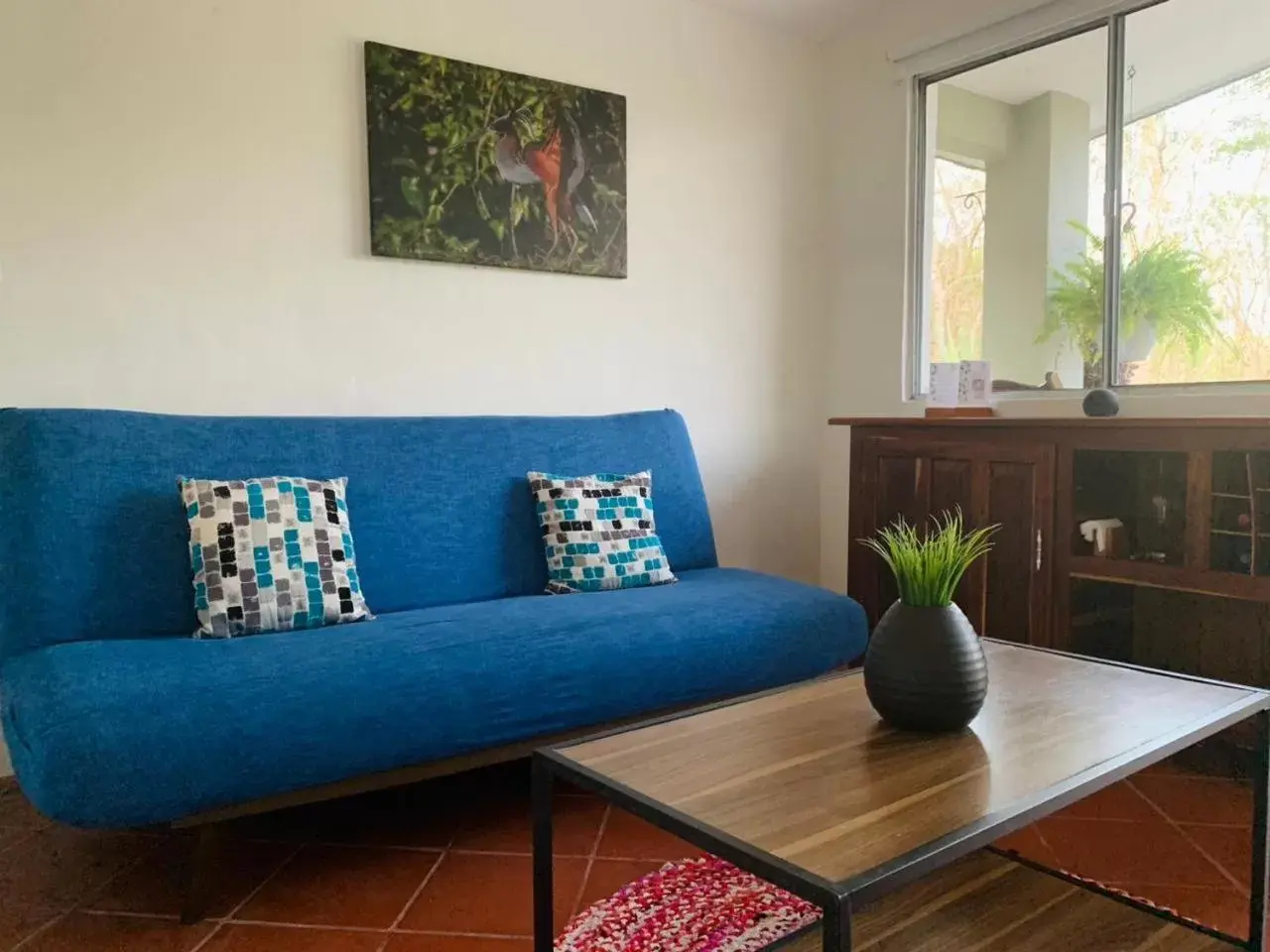 Living room, Seating Area in Casa Kaan Calakmul