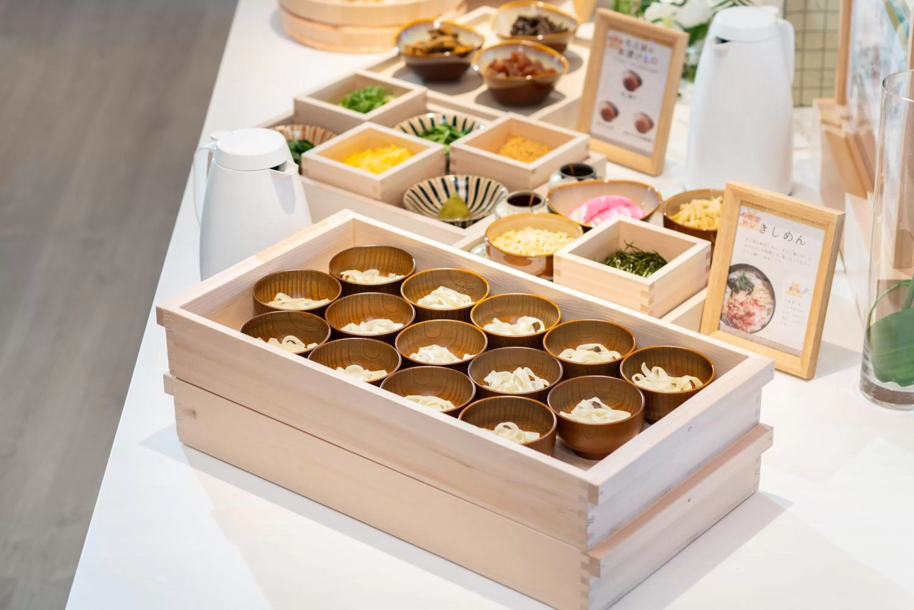 Buffet breakfast in Vessel Hotel Campana Nagoya