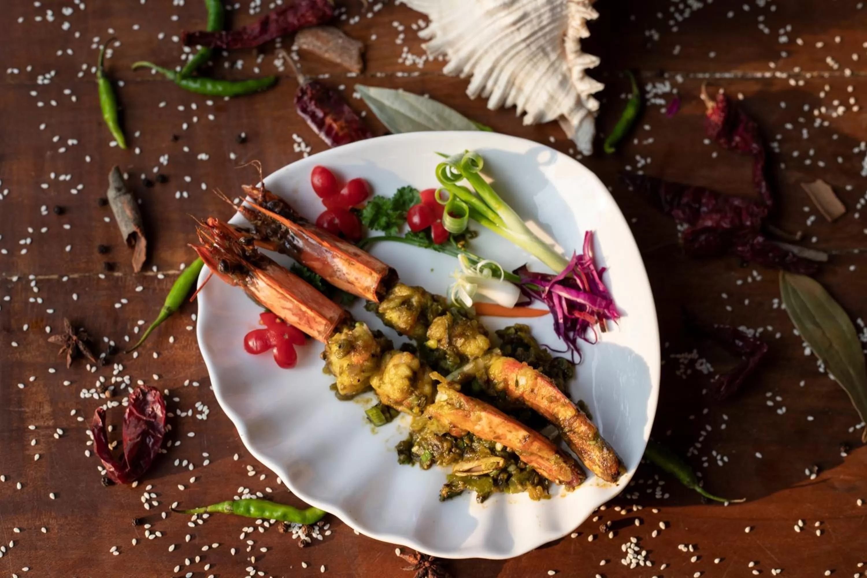 Restaurant/places to eat in Wild Berry Resort Agonda