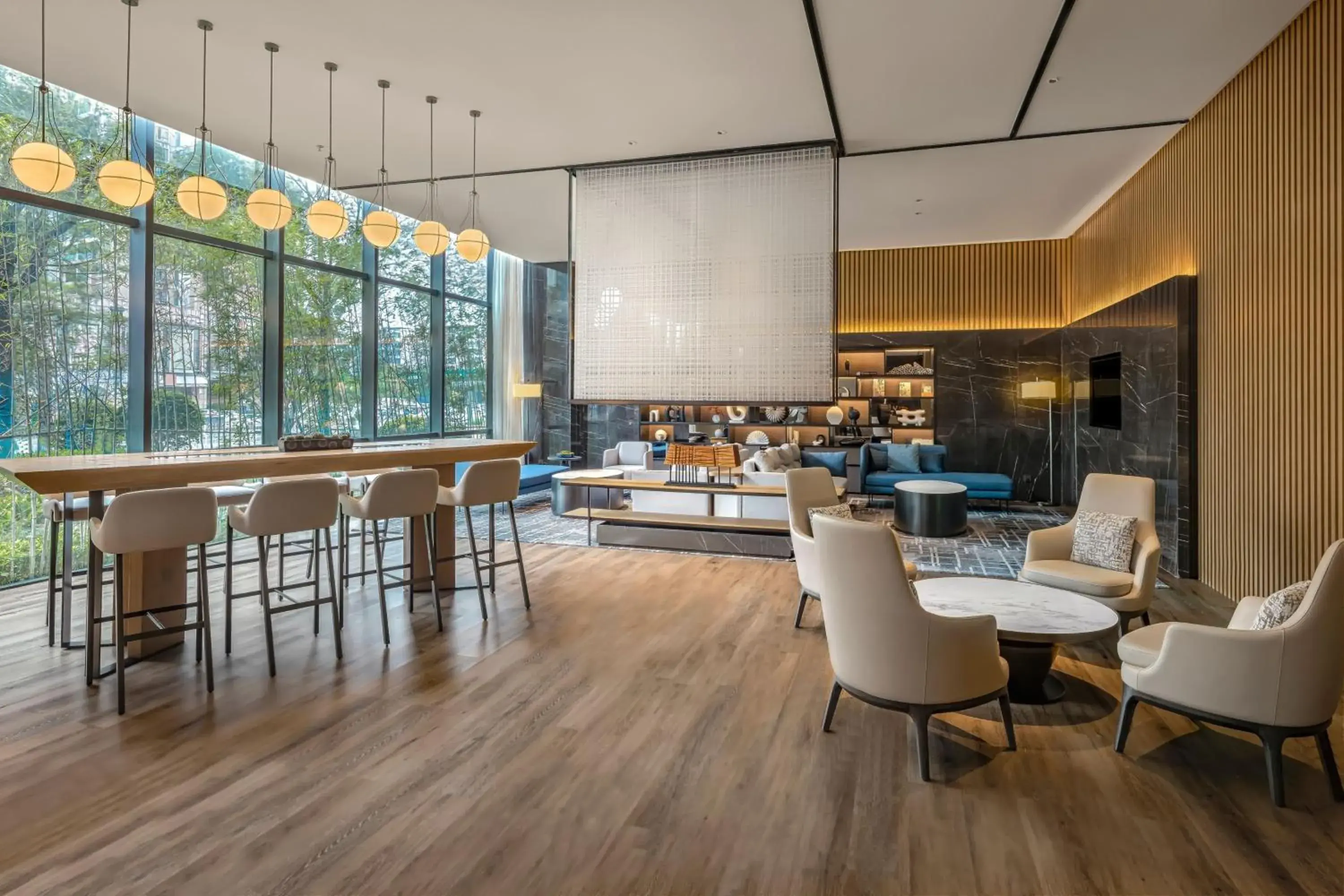 Lounge or bar, Restaurant/Places to Eat in Courtyard by Marriott Foshan Gaoming