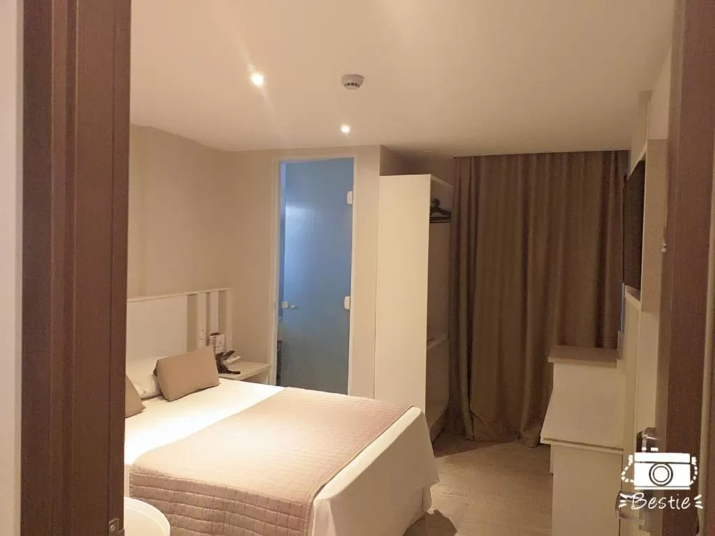 Bed in Jandira Premiêr Hotel