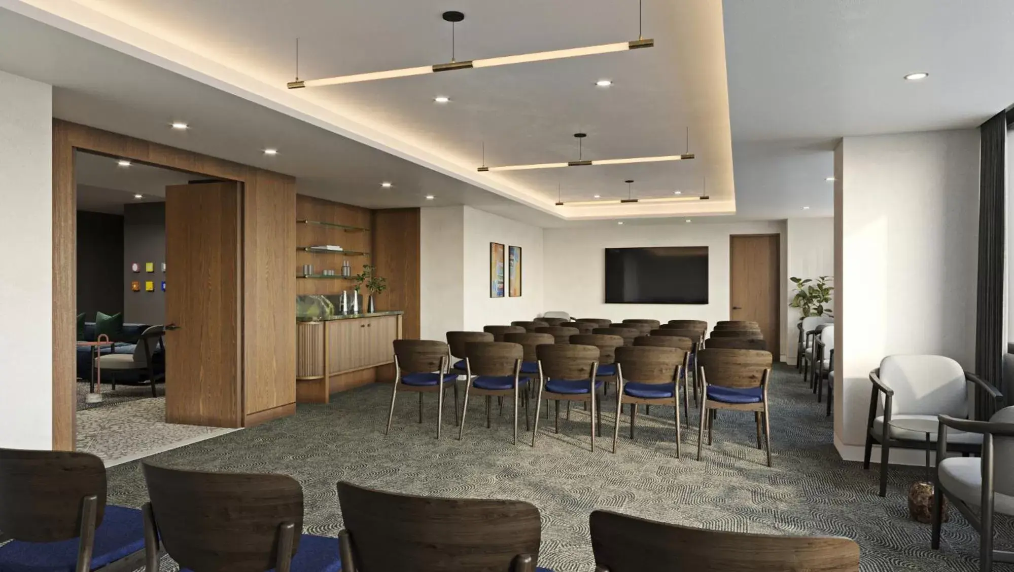 Meeting/conference room in Kimpton Banneker Hotel, an IHG Hotel