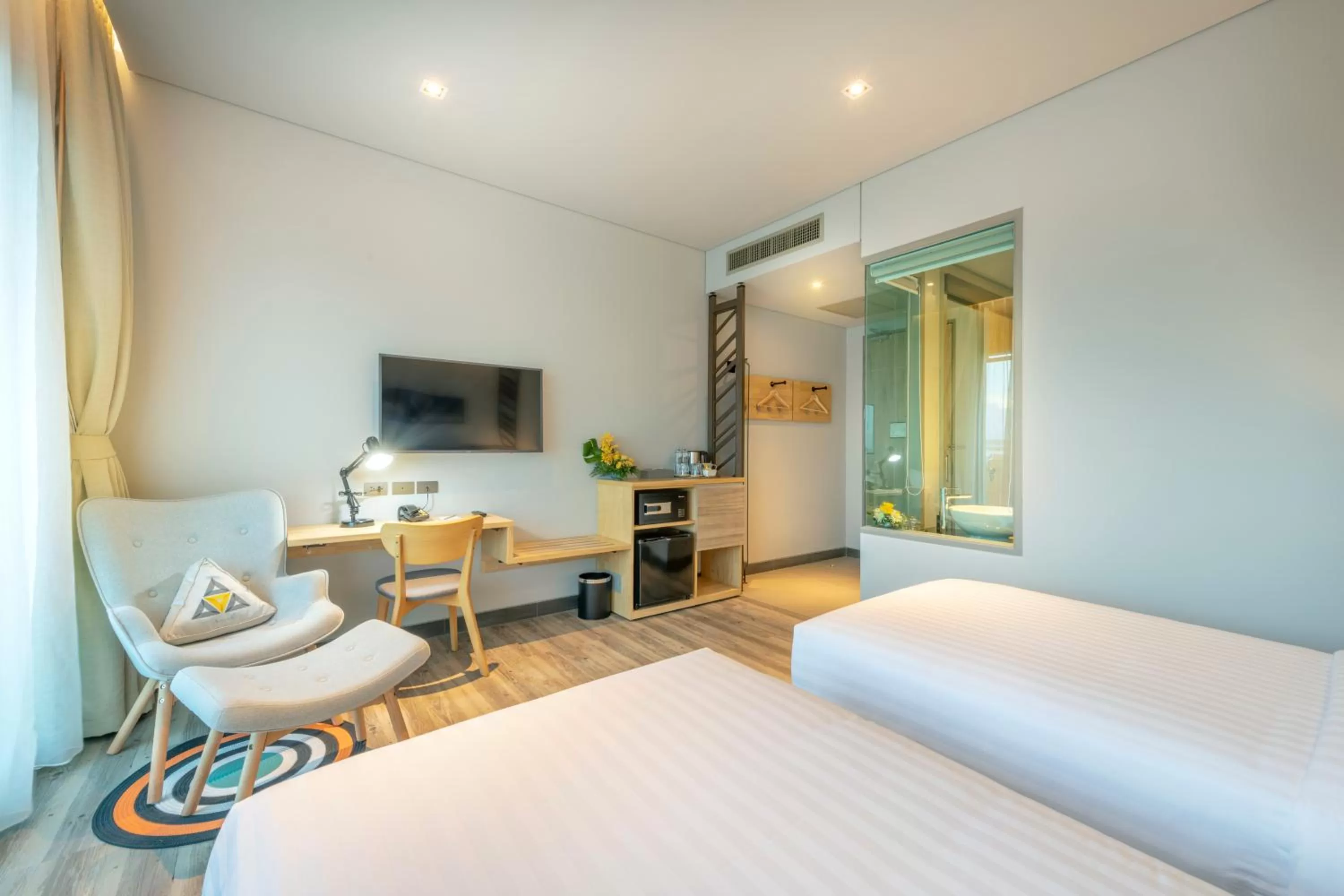 Photo of the whole room, Bed in AisanA Hotel Korat