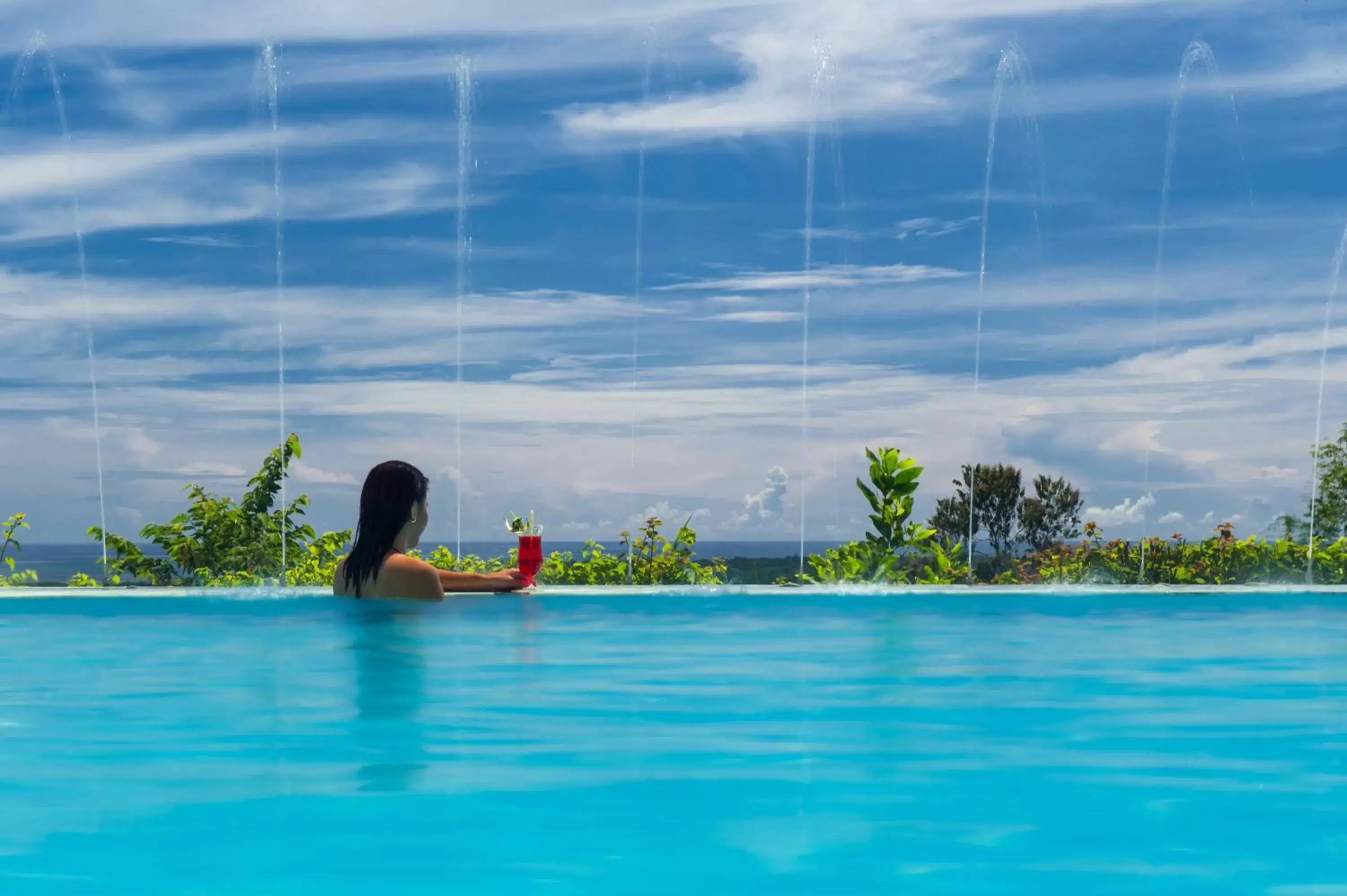 Pool view, Swimming Pool in Panja Resort Palawan