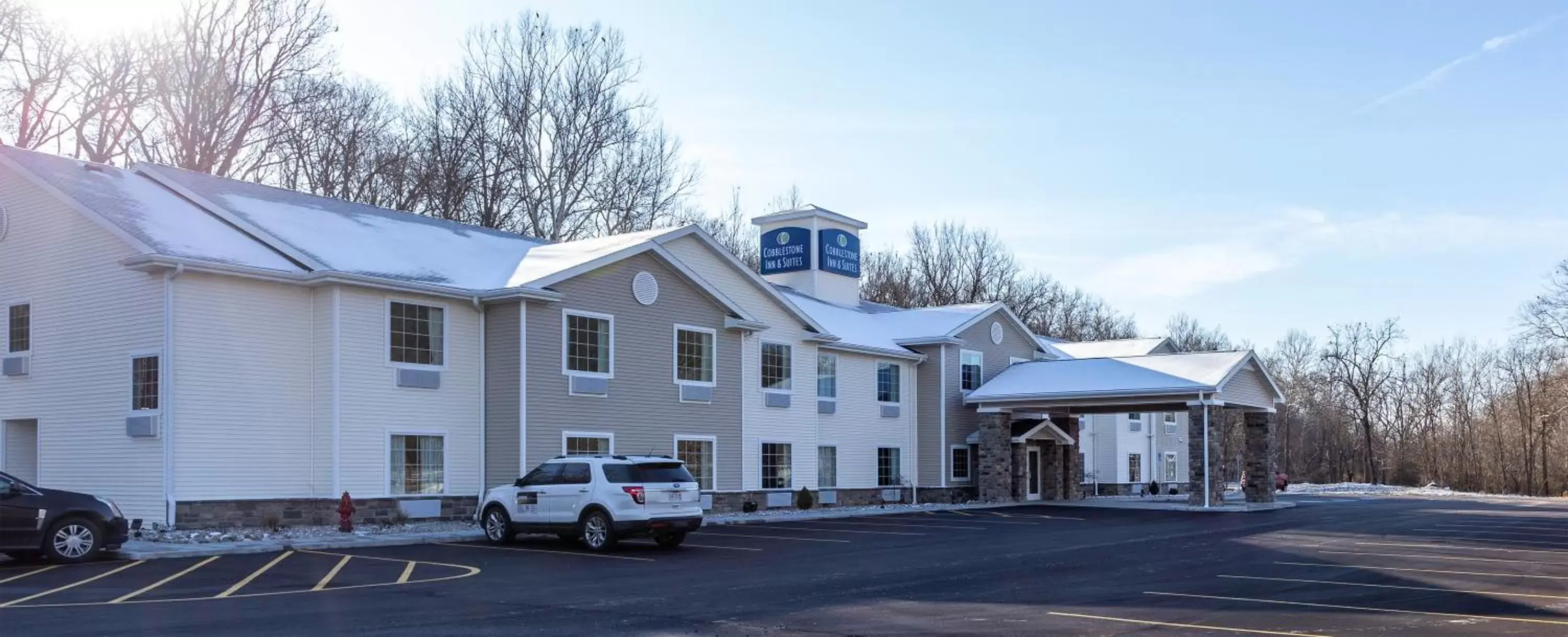 Facade/entrance in Cobblestone Inn & Suites - Brookville