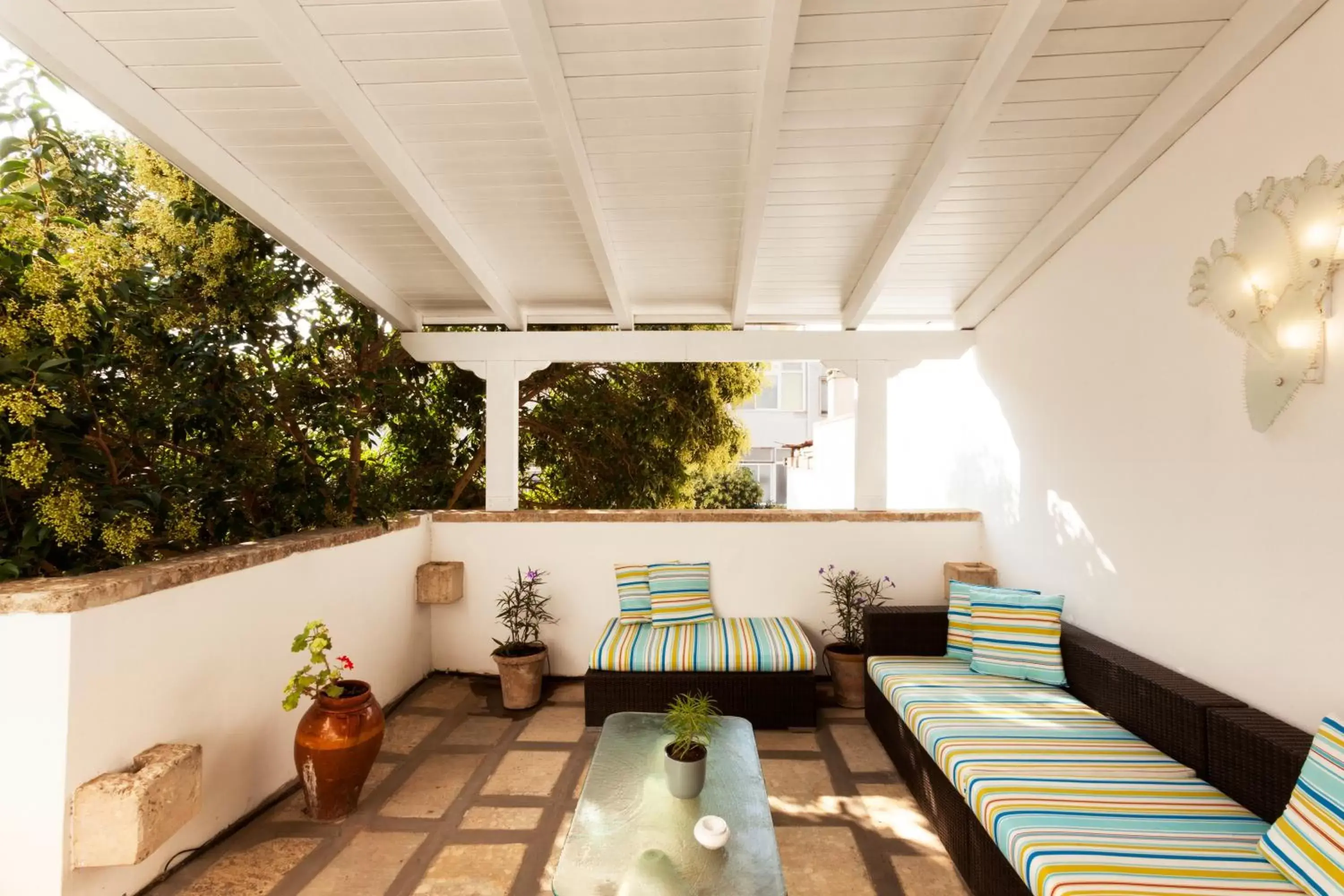 Balcony/Terrace in La Naca Della Taranta B&B