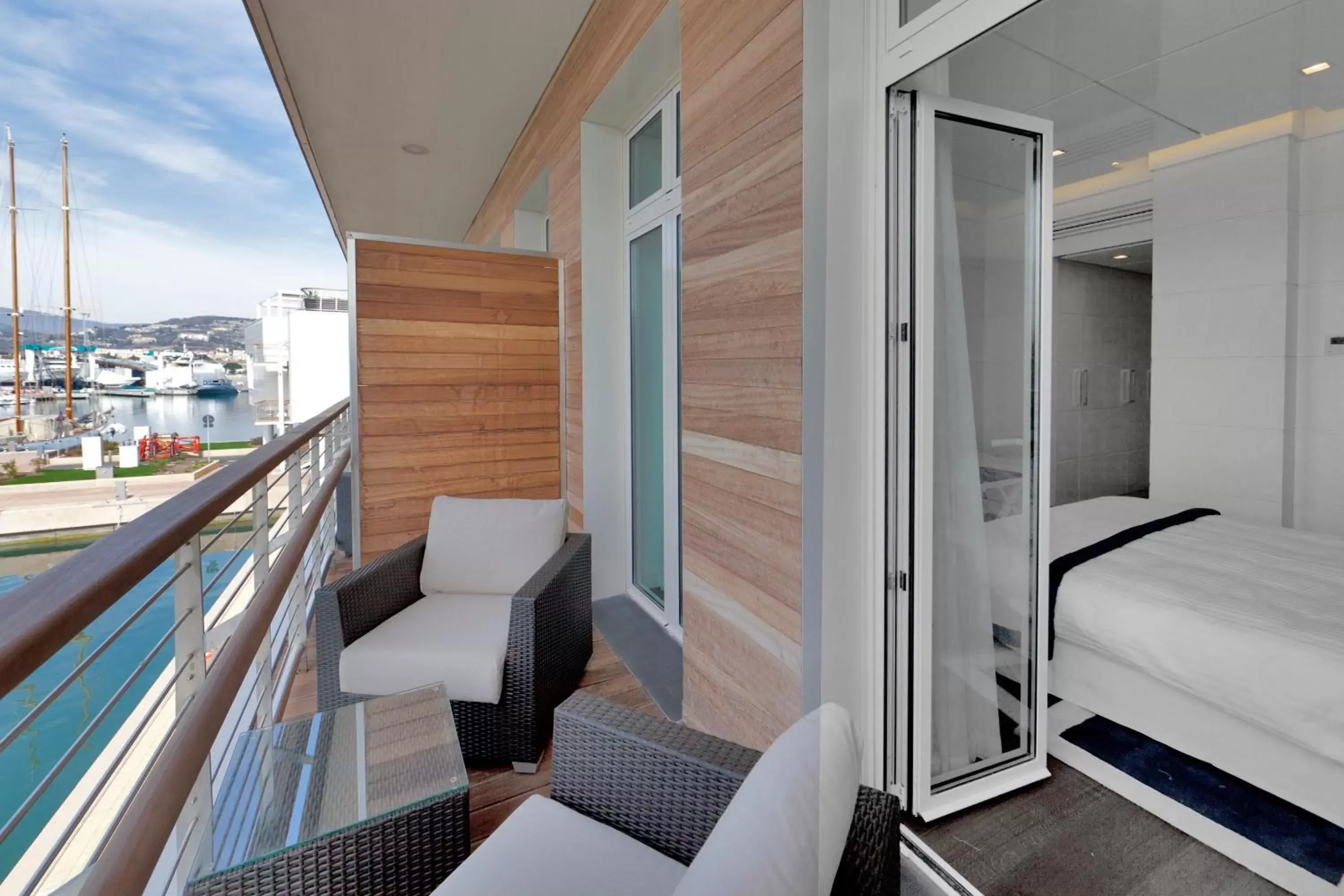 Balcony/Terrace in Yacht Club Marina Di Loano