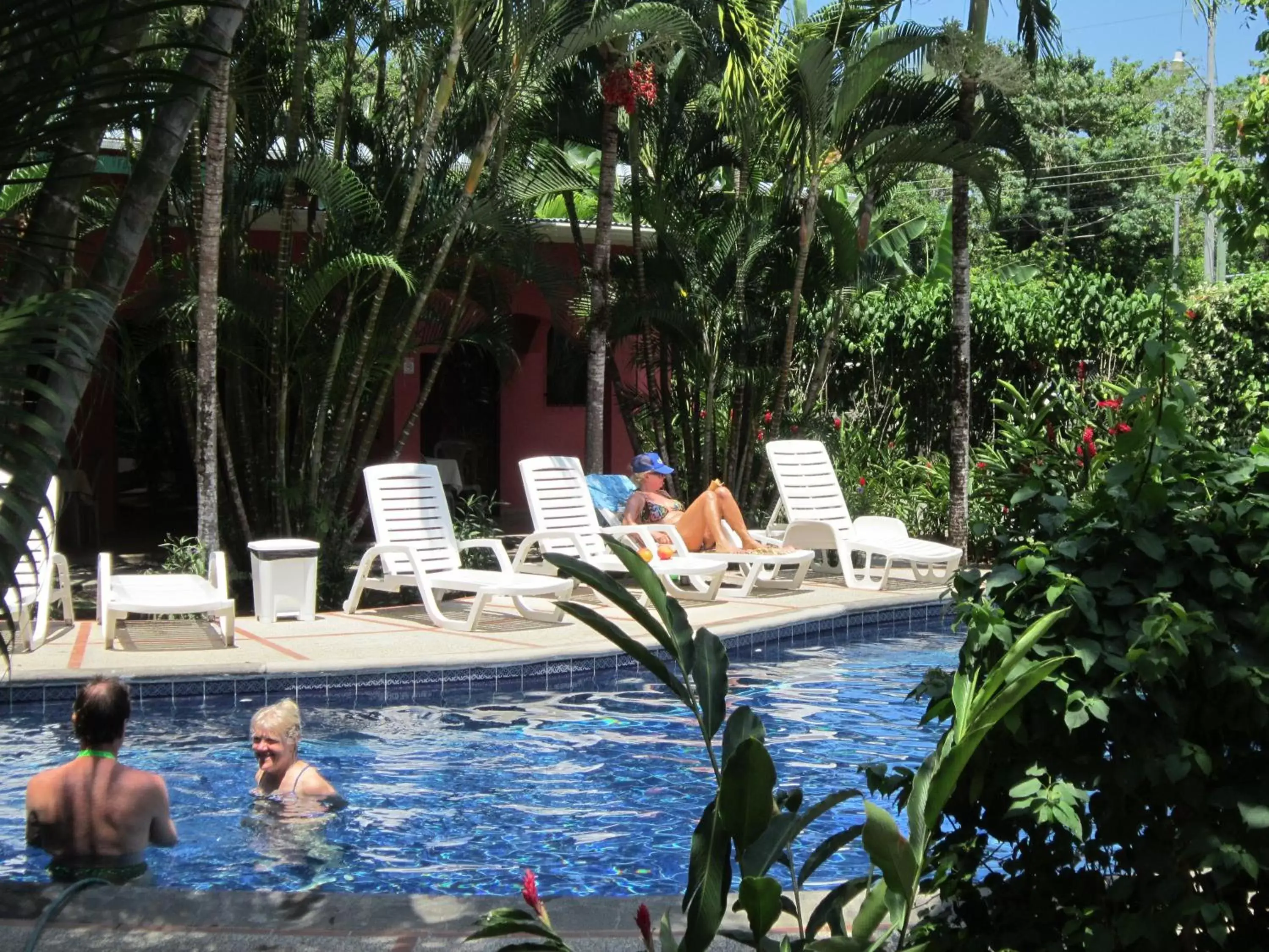 People, Swimming Pool in Hotel El Paraiso Escondido - Costa Rica