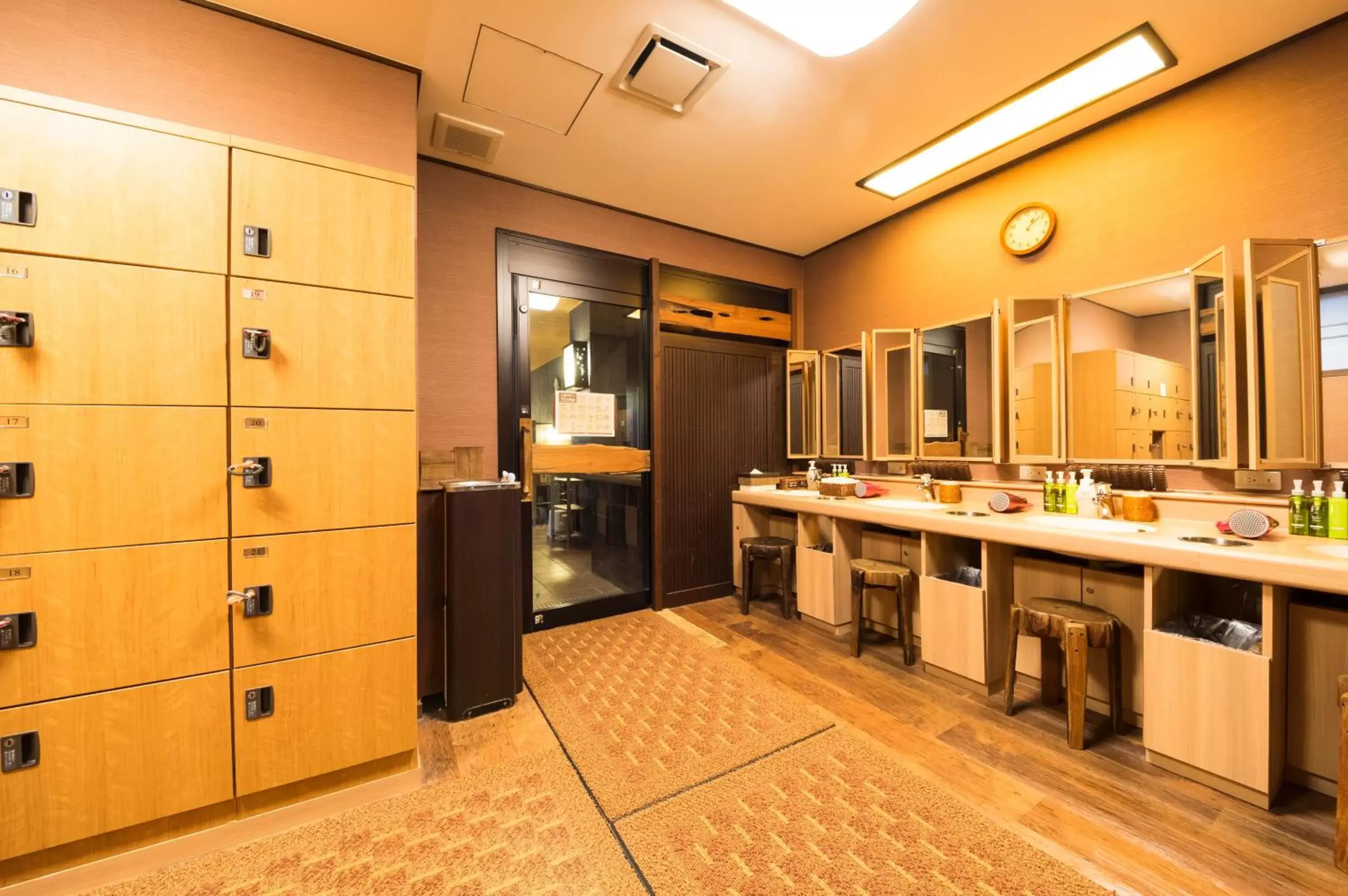 Hot Spring Bath, Kitchen/Kitchenette in Dormy Inn Express Mikawaanjo