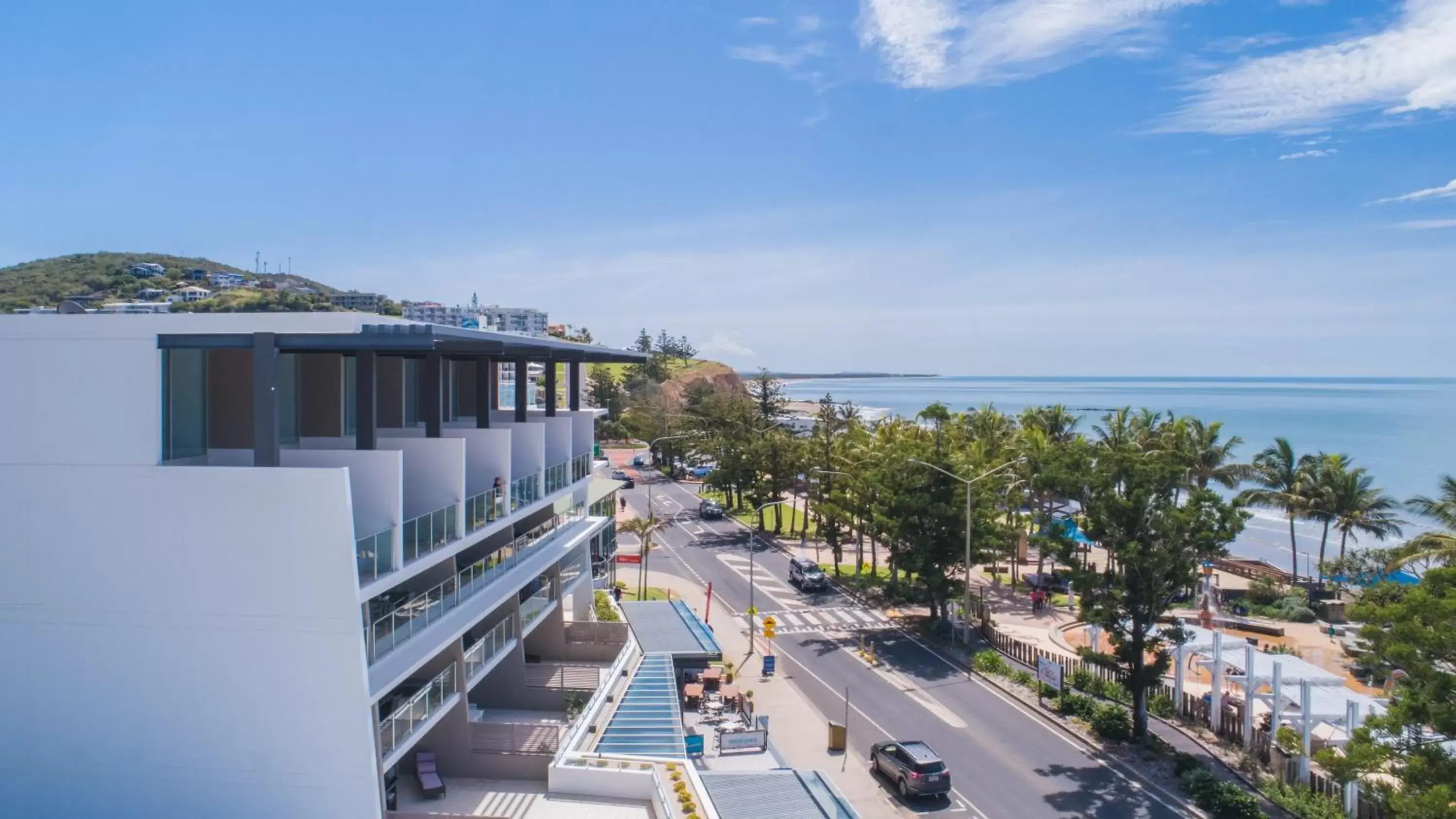 Bird's eye view in Echelon Apartments Yeppoon