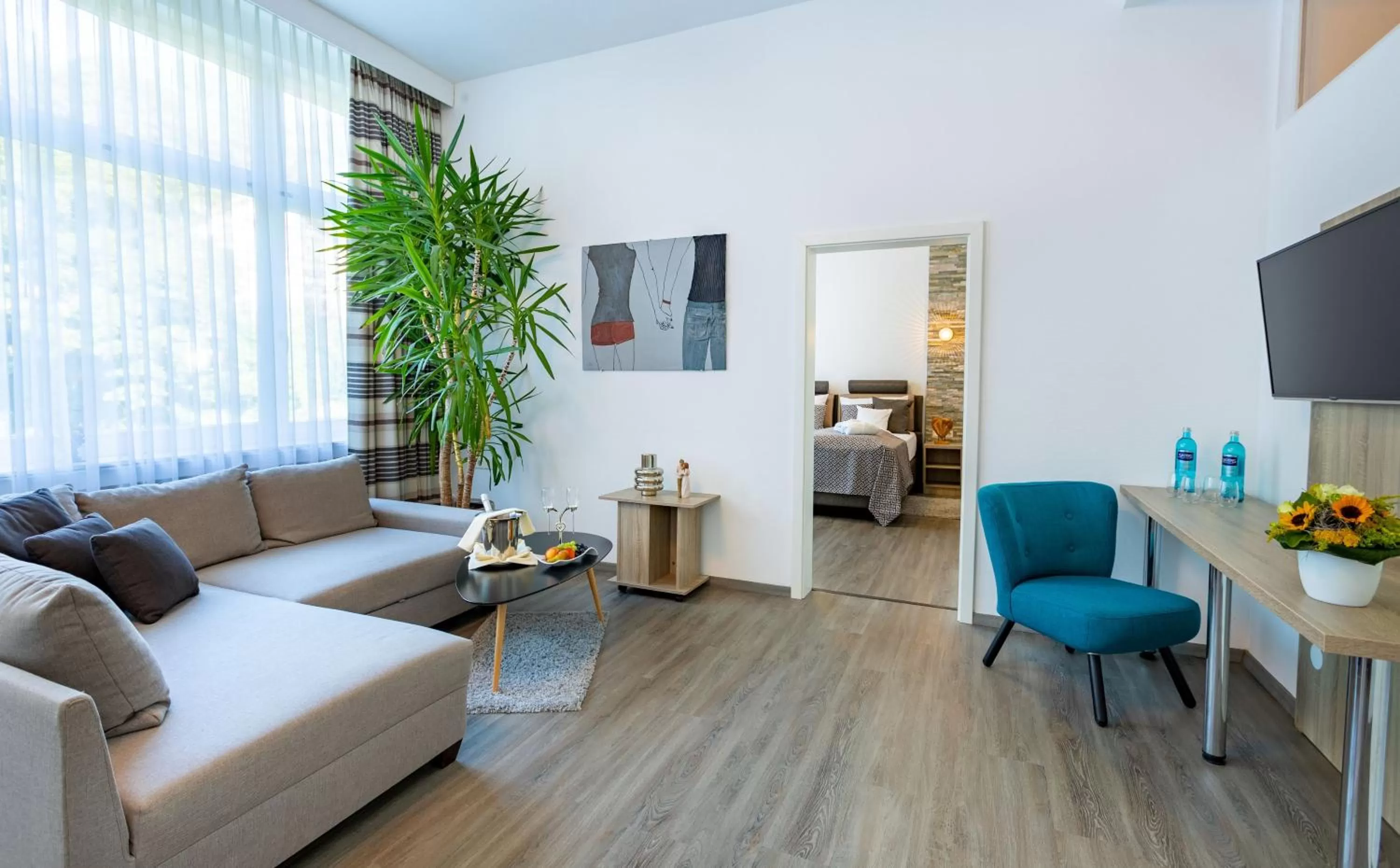 Living room in Hotel Badehof