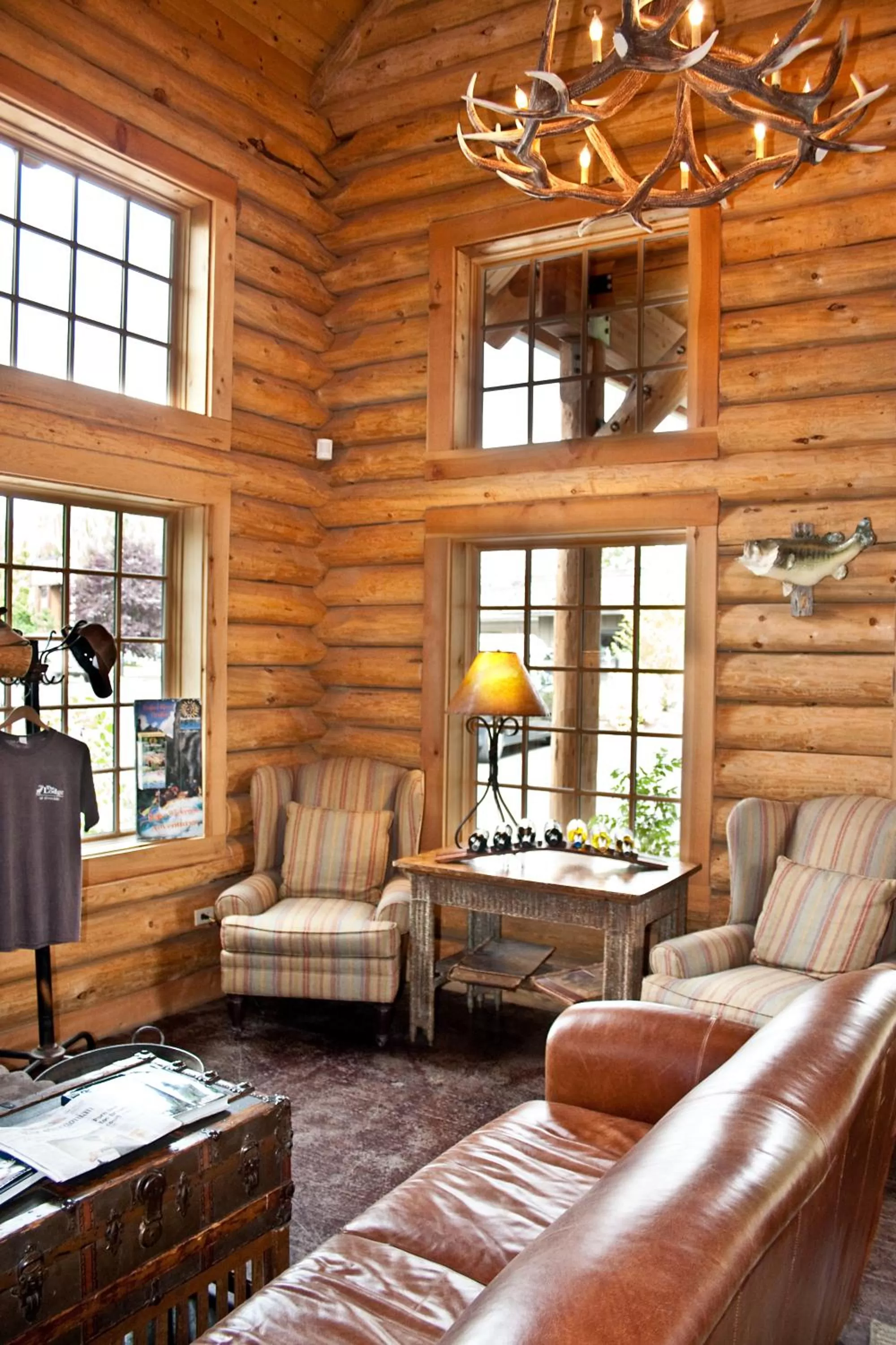 Lobby or reception in The Lodge at Riverside