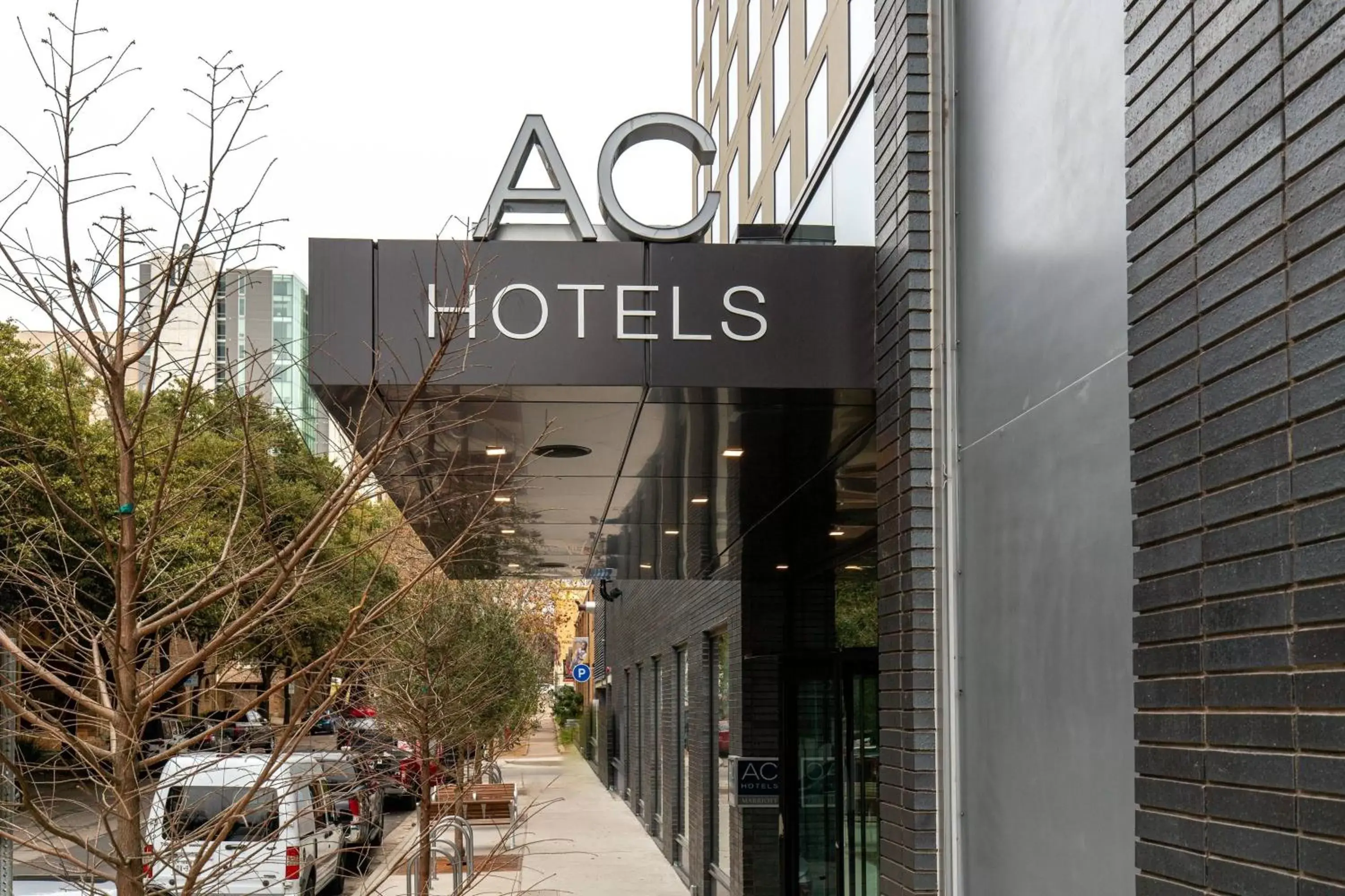 Property building in AC Hotel by Marriott Austin-University