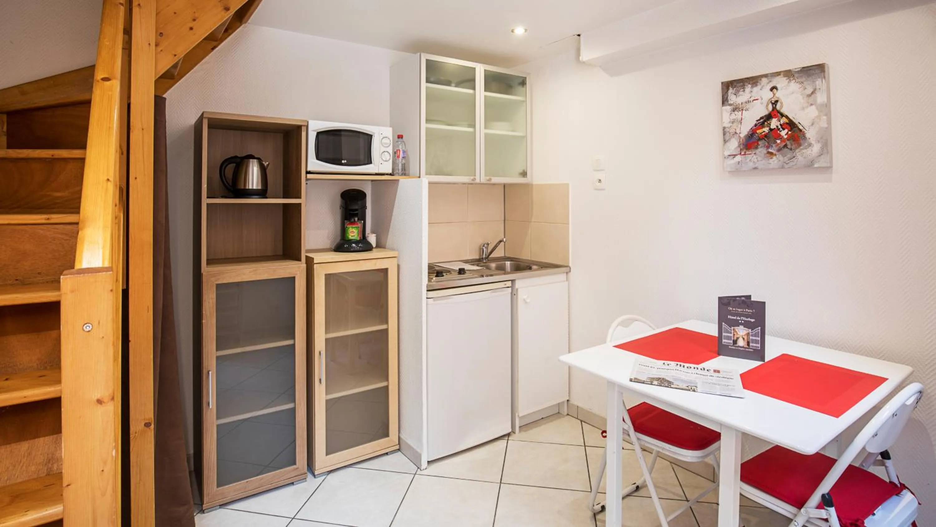 Dining area in Hotel De L'Horloge