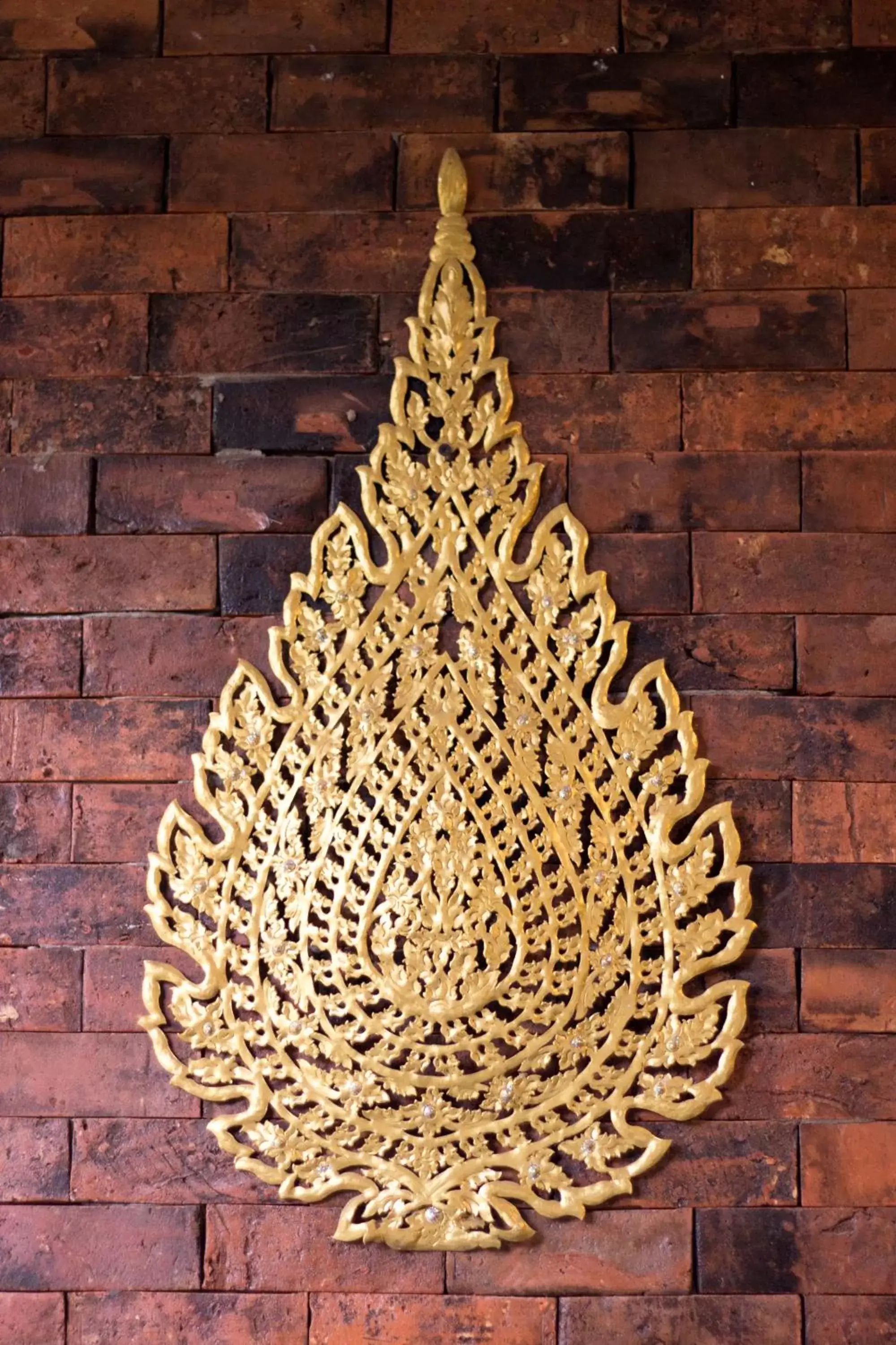 Decorative detail in Java Wooden Villa & Residence