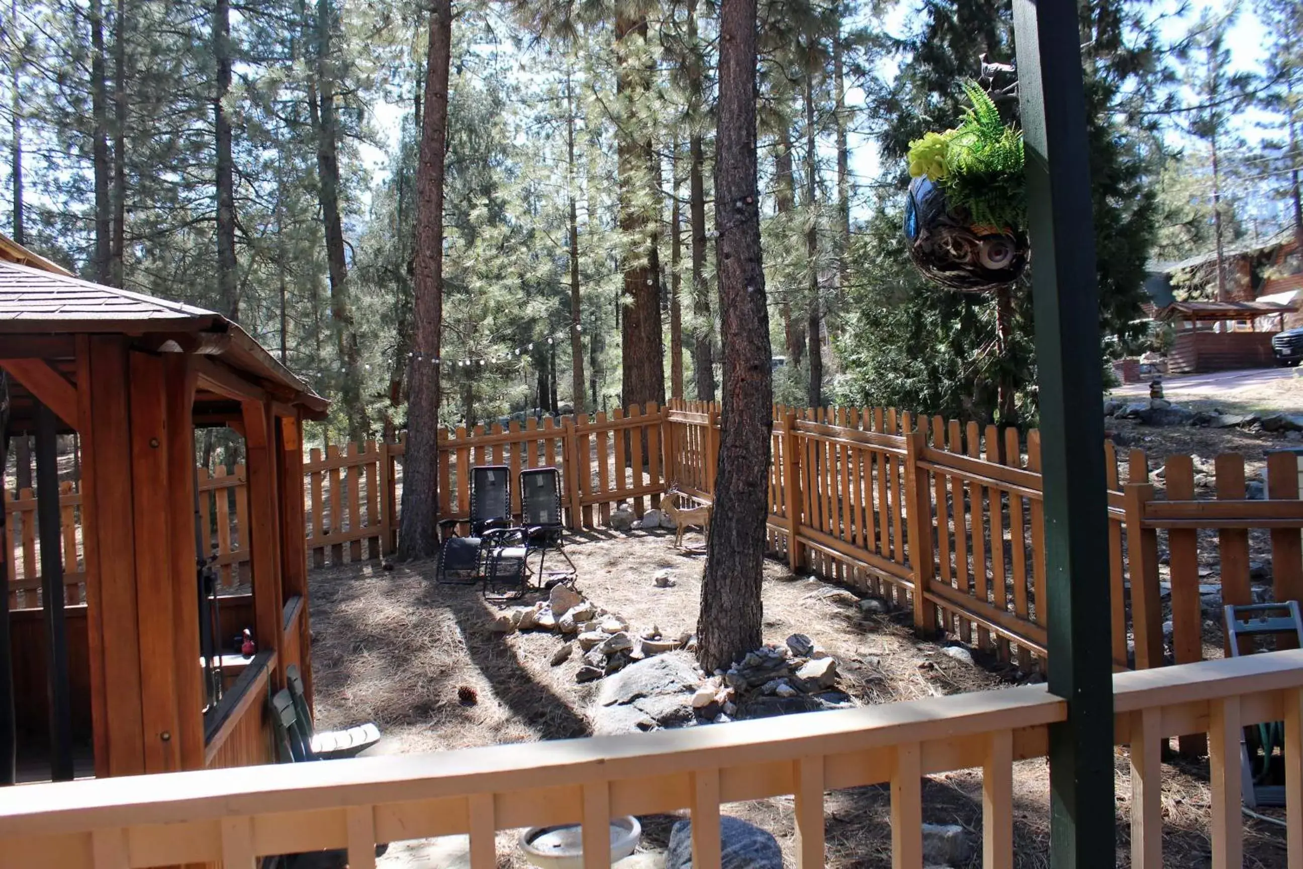 Balcony/Terrace, Winter in The Old Bear BnB