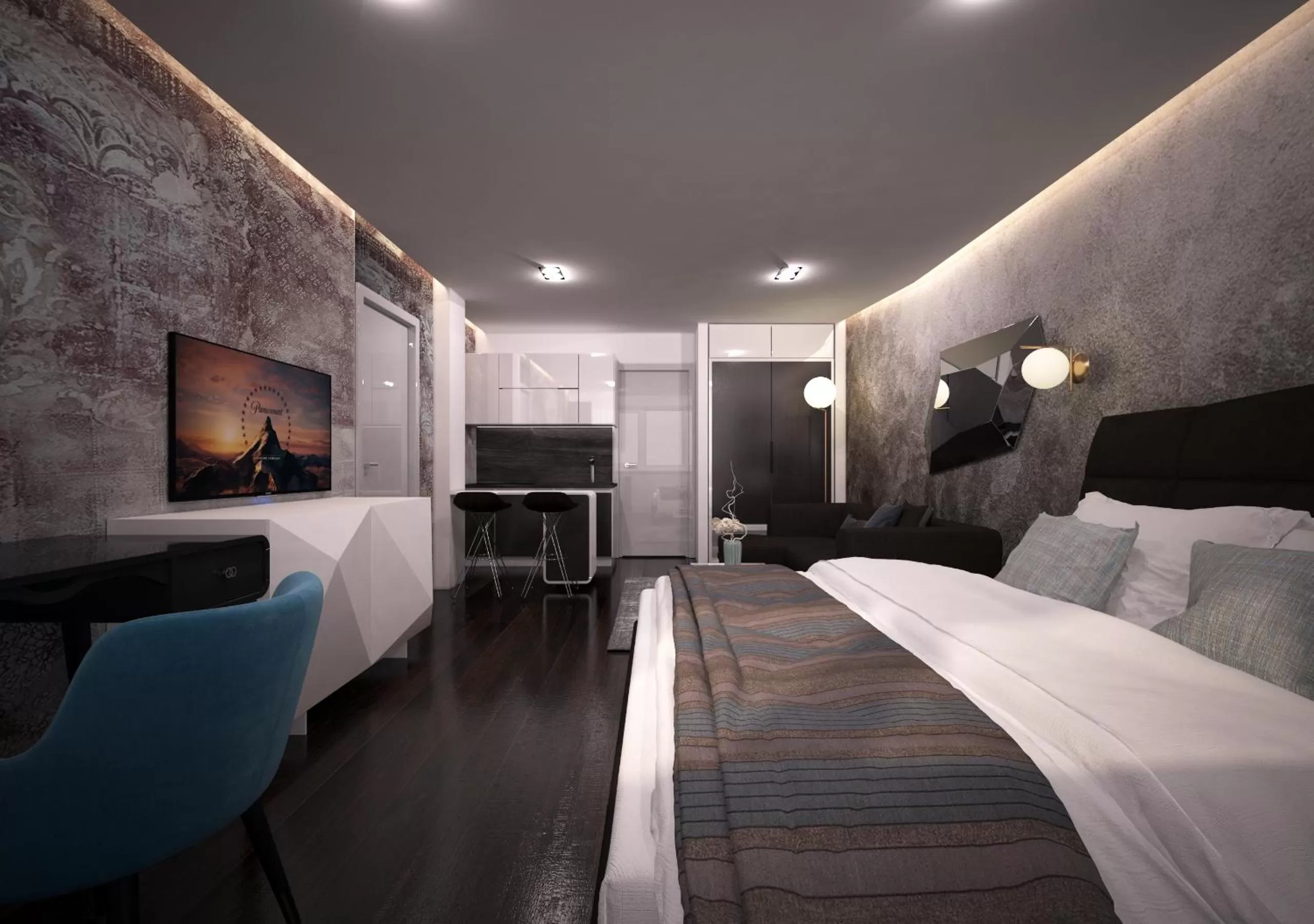 Junior Suite with jacuzzi in Level Luxury Suites