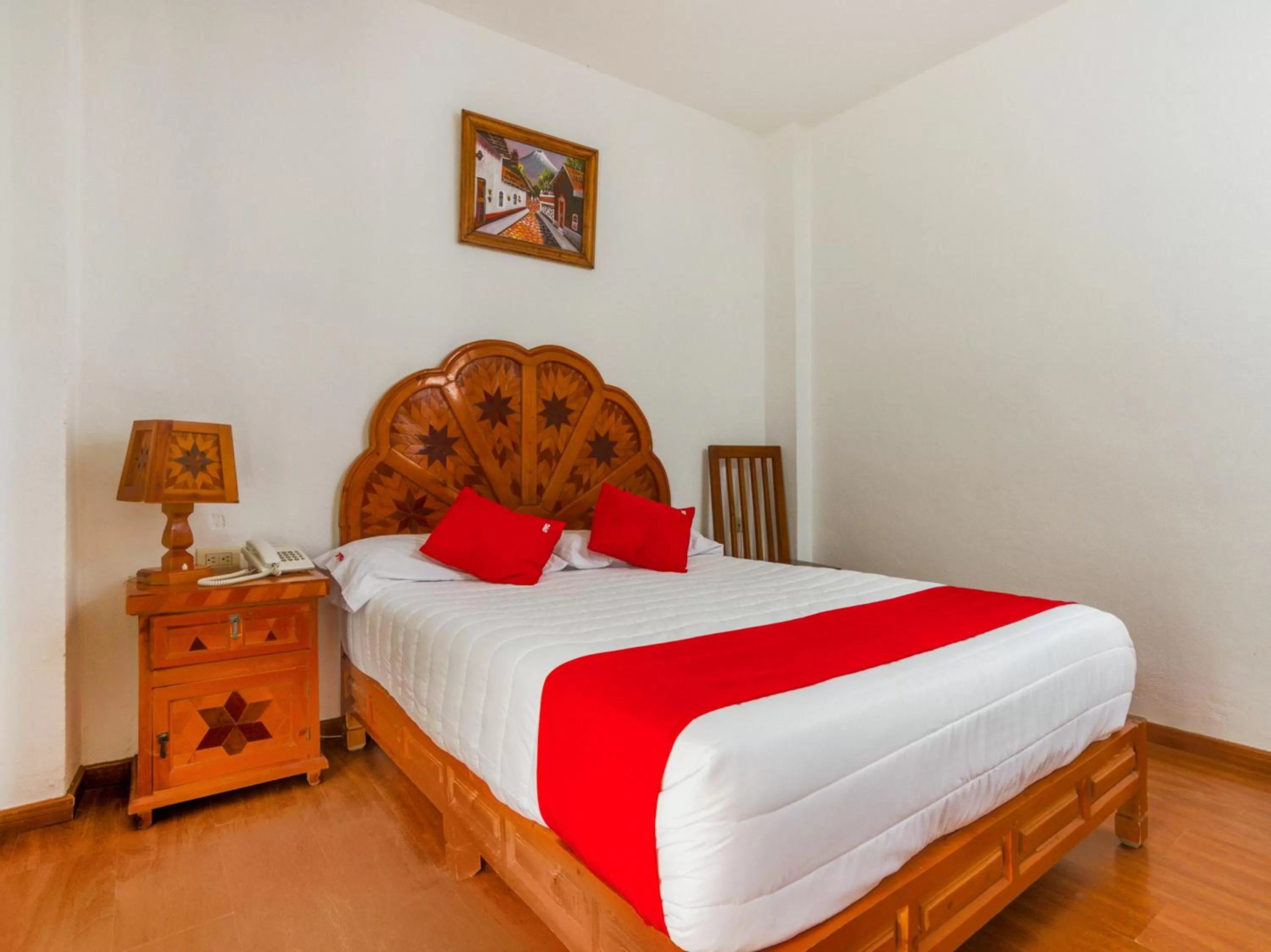 Bedroom in OYO Hotel Montes, Atlixco Puebla