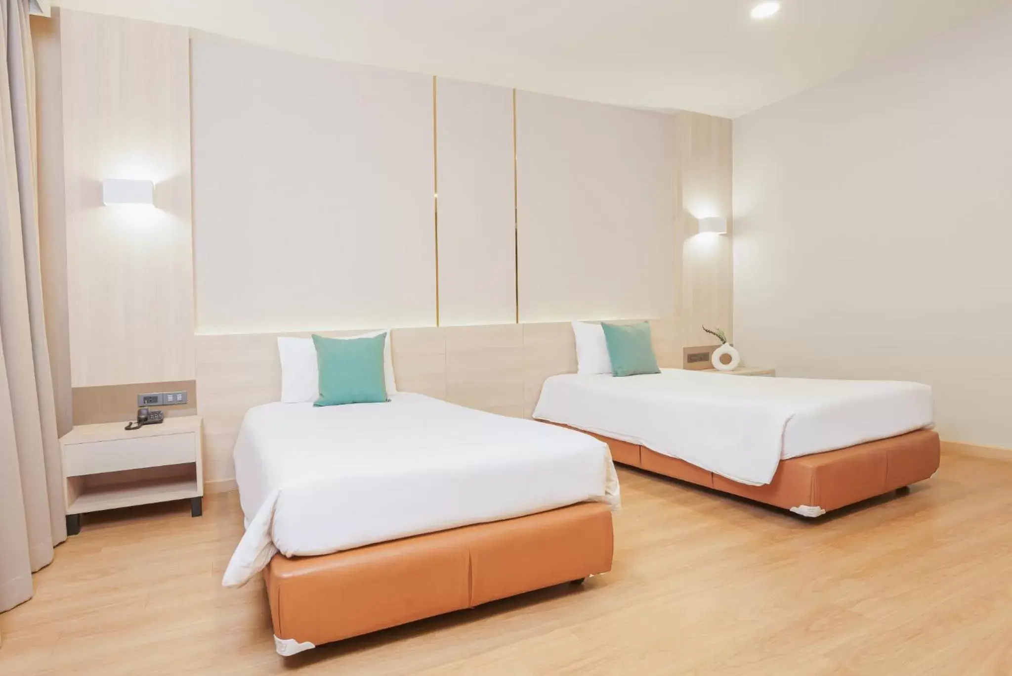 Bedroom, Bed in Mike Garden Resort - SHA EXTAR PLUS Bedroom, Bed in Mike Garden Resort - SHA EXTAR PLUS