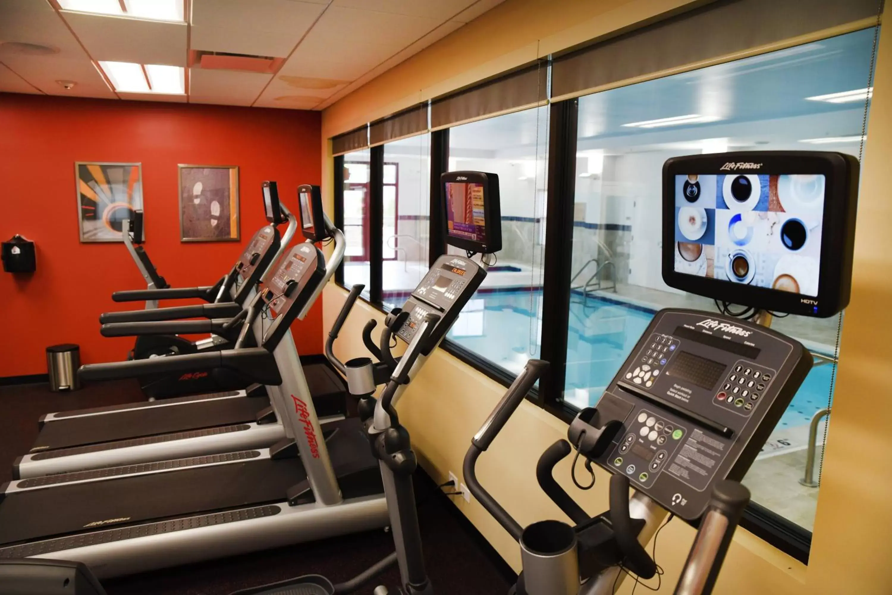 Fitness centre/facilities, Fitness Center/Facilities in TownePlace Suites by Marriott Lawrence Downtown