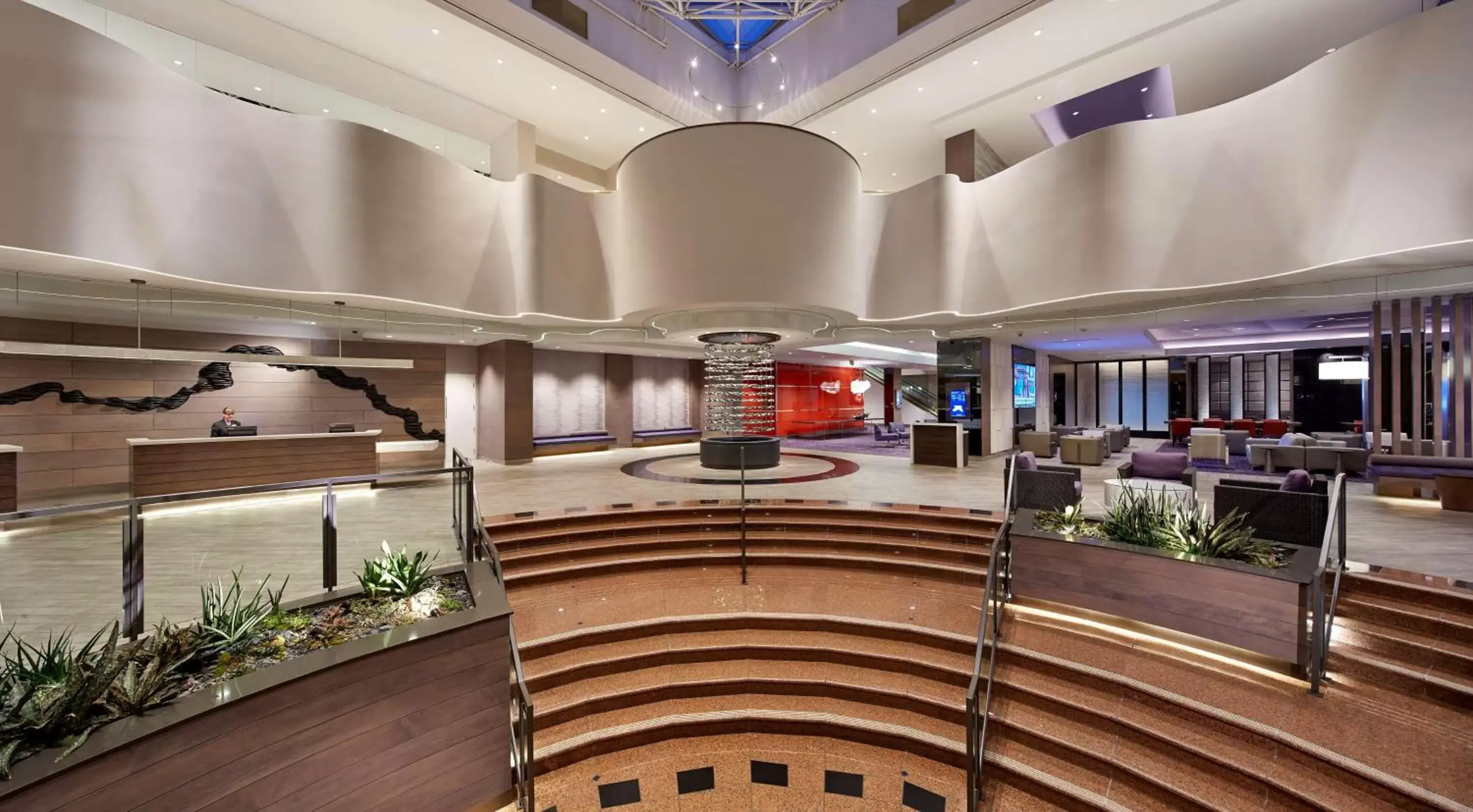 Lobby or reception in Hilton Long Beach Hotel Lobby or reception in Hilton Long Beach Hotel