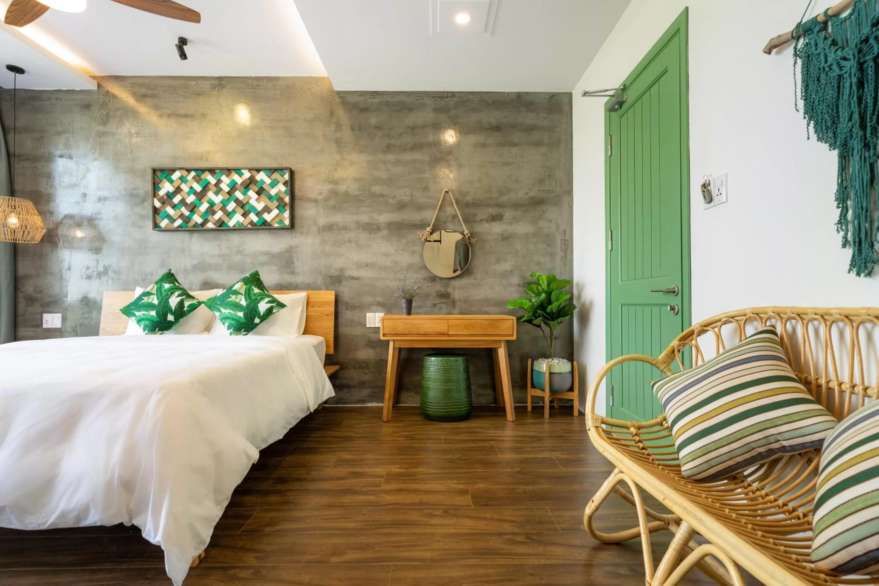 Photo of the whole room, Bed in Paddy Boutique House Hoian