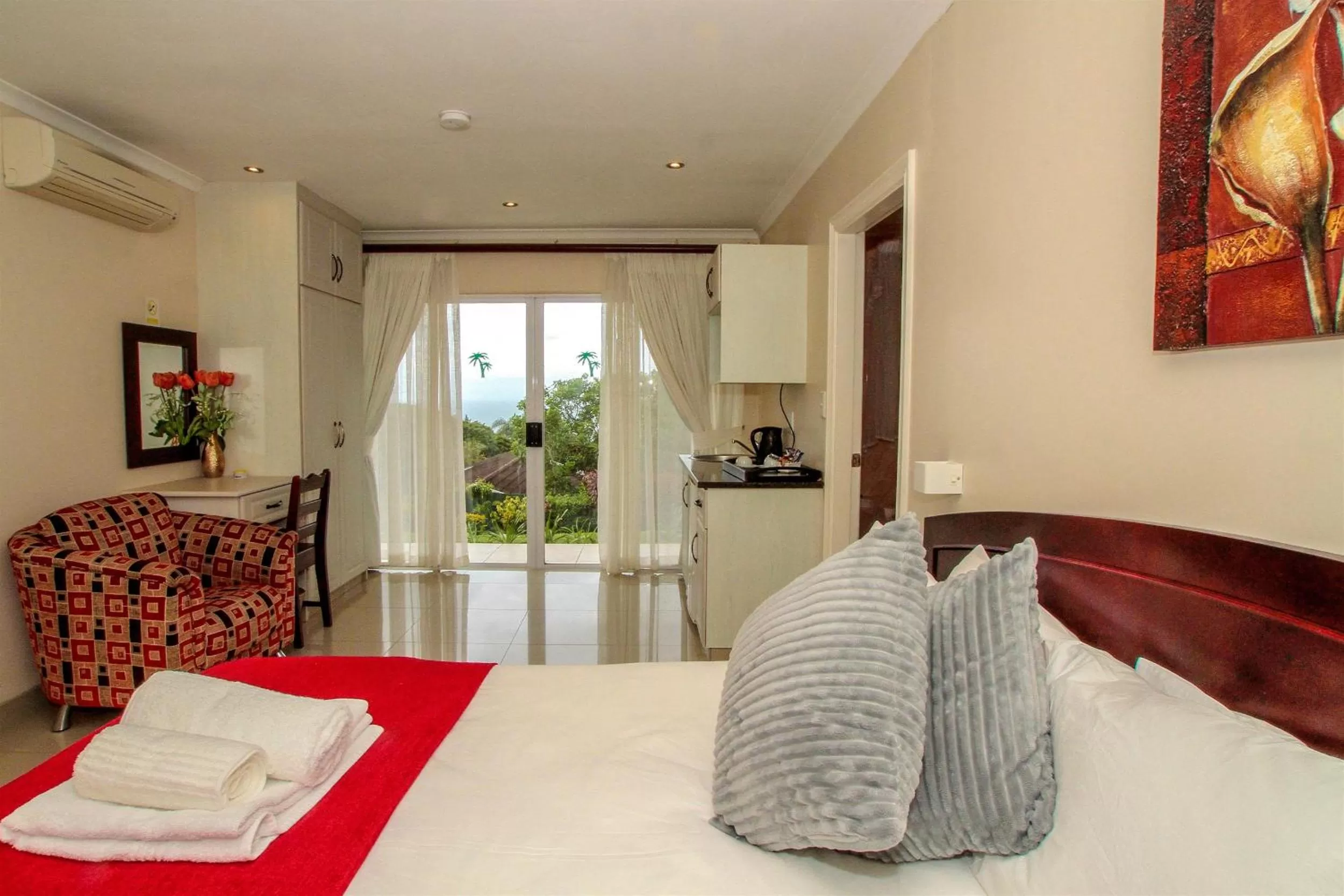 Bed in Addis Bed and Breakfast