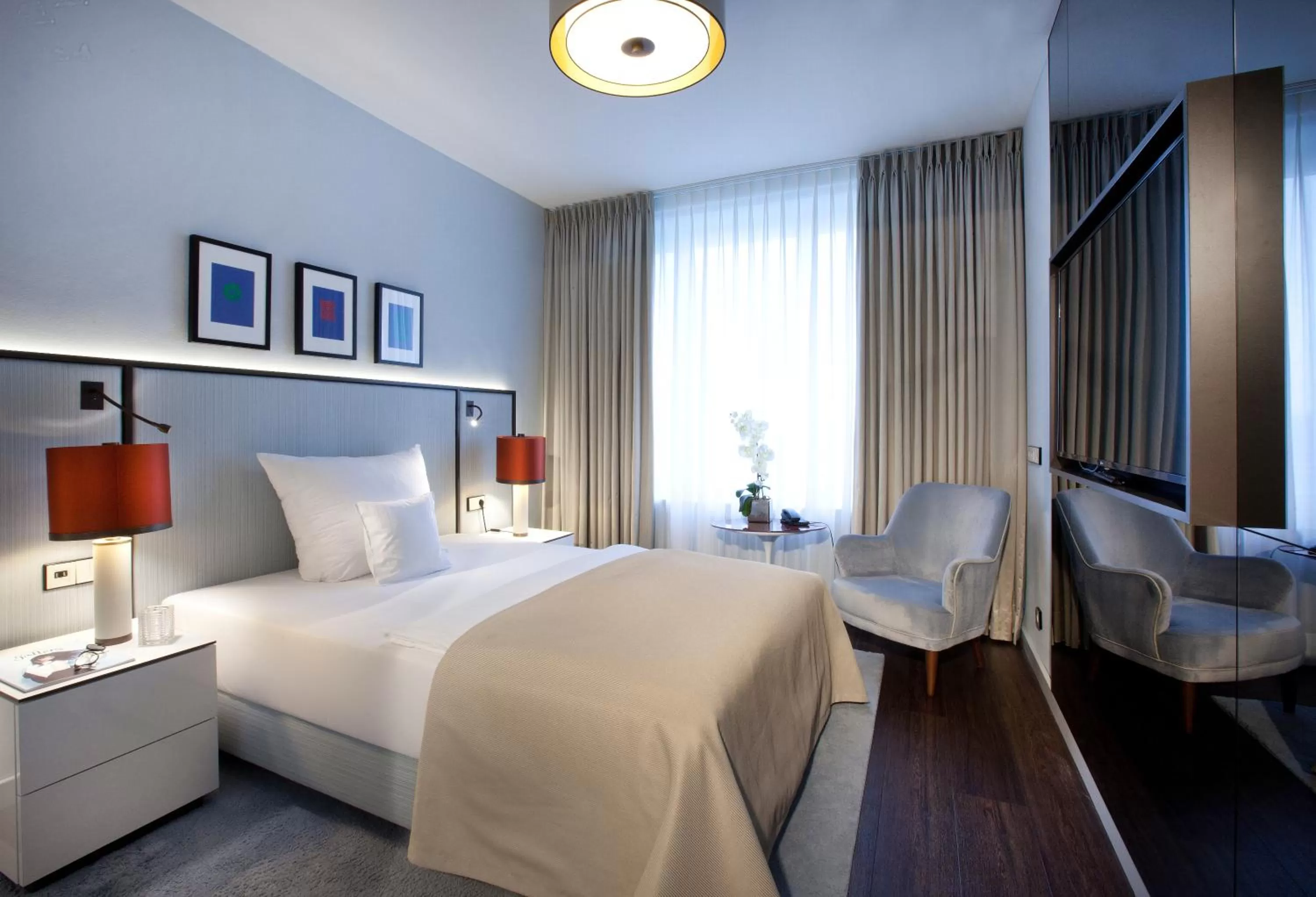 Bed in AMERON Bonn Hotel Königshof