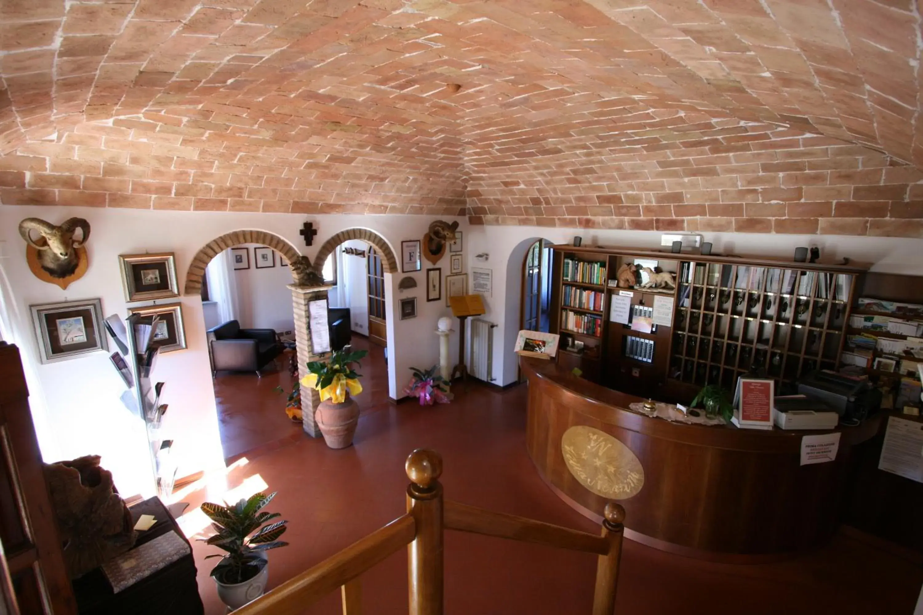 Lobby or reception, Lounge/Bar in Villa Nencini