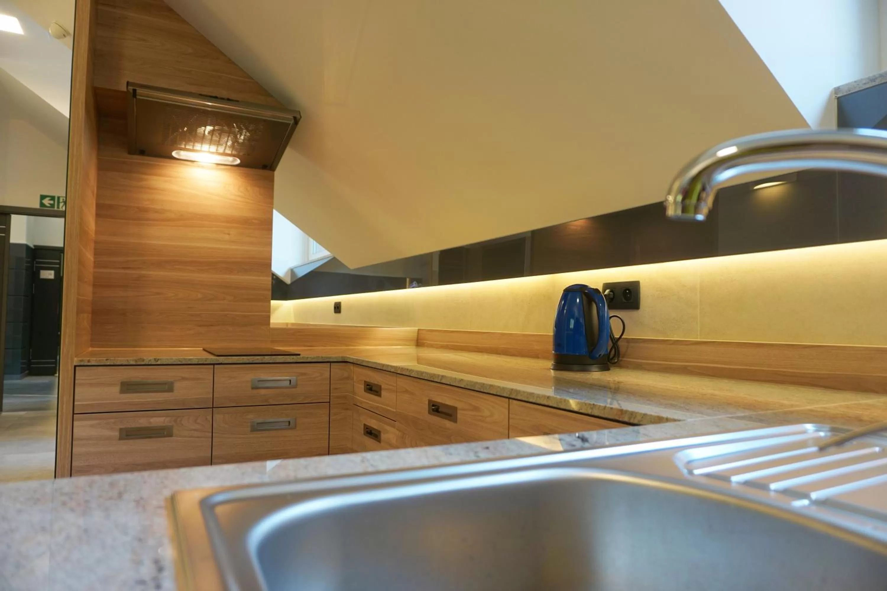 Communal kitchen in Villa Winterpol