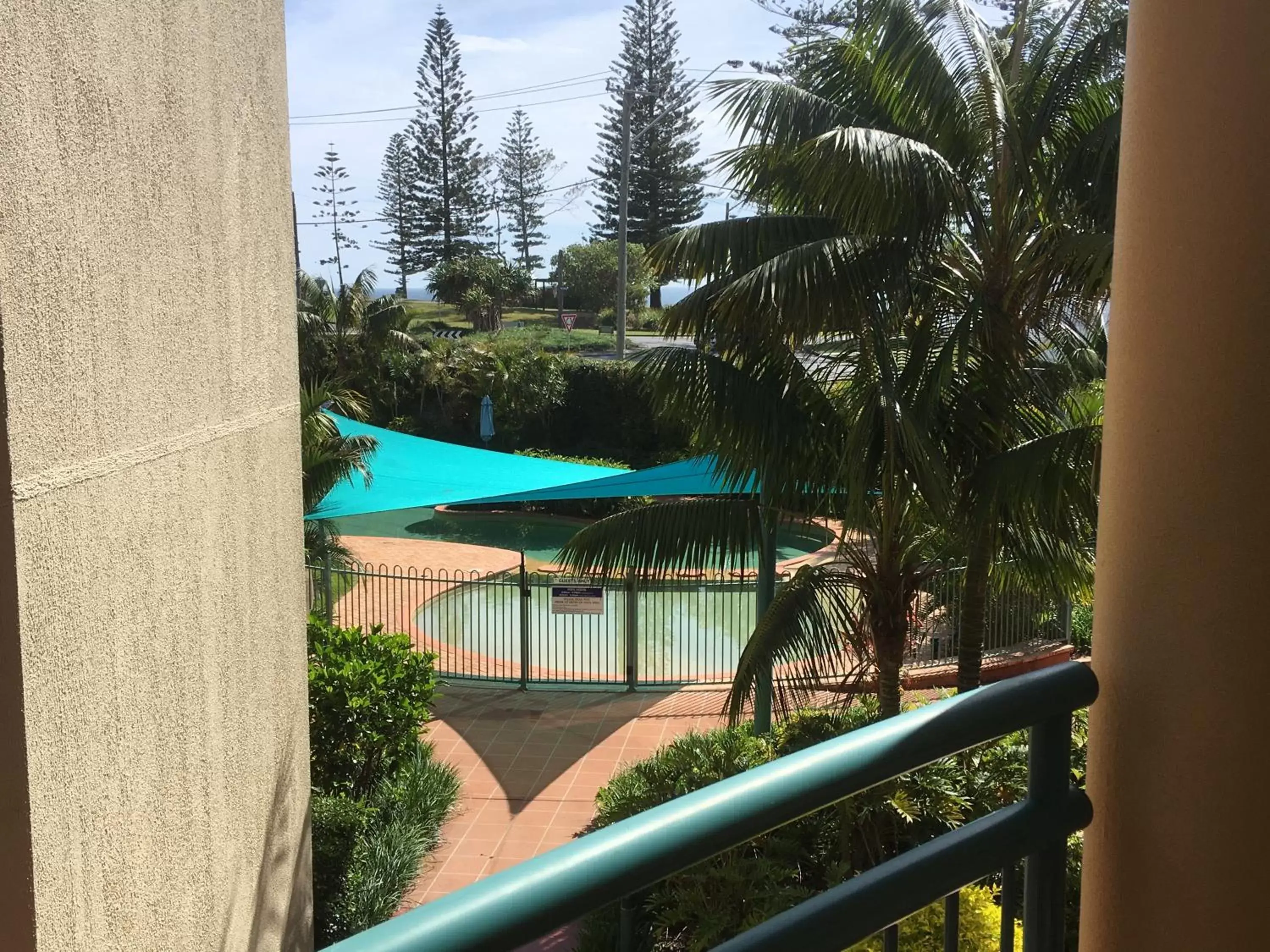 Pool View in Town Beach Beachcomber Resort