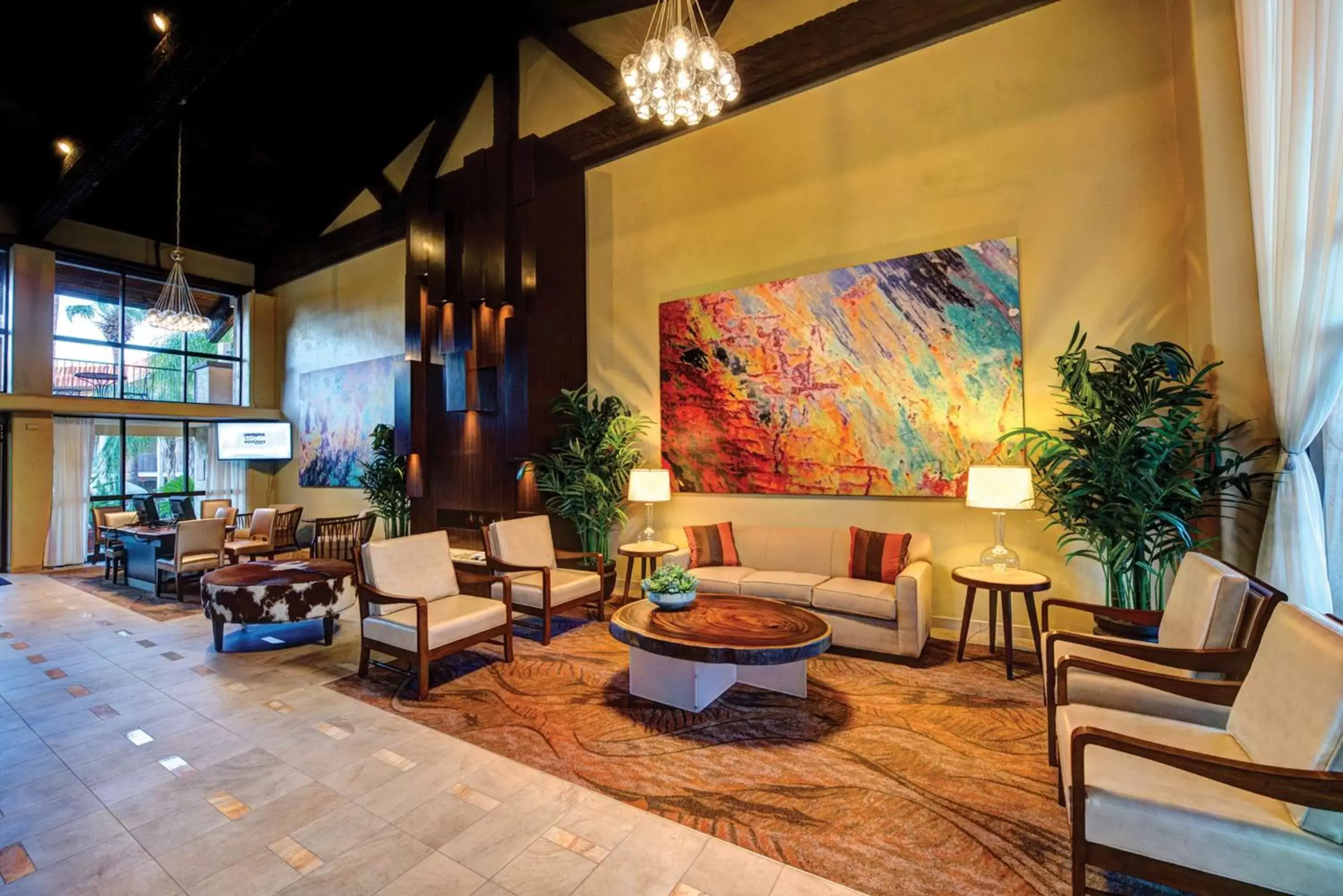Lobby or reception, Seating Area in DoubleTree Suites by Hilton Tucson-Williams Center