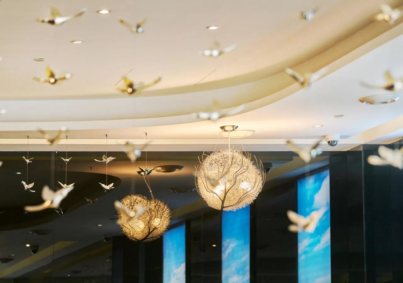 Lobby or reception in Hotel COZi Wetland