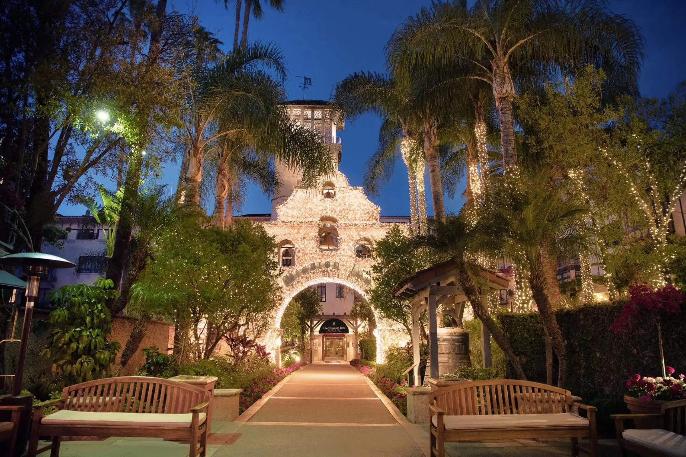 Facade/entrance in The Mission Inn Hotel and Spa