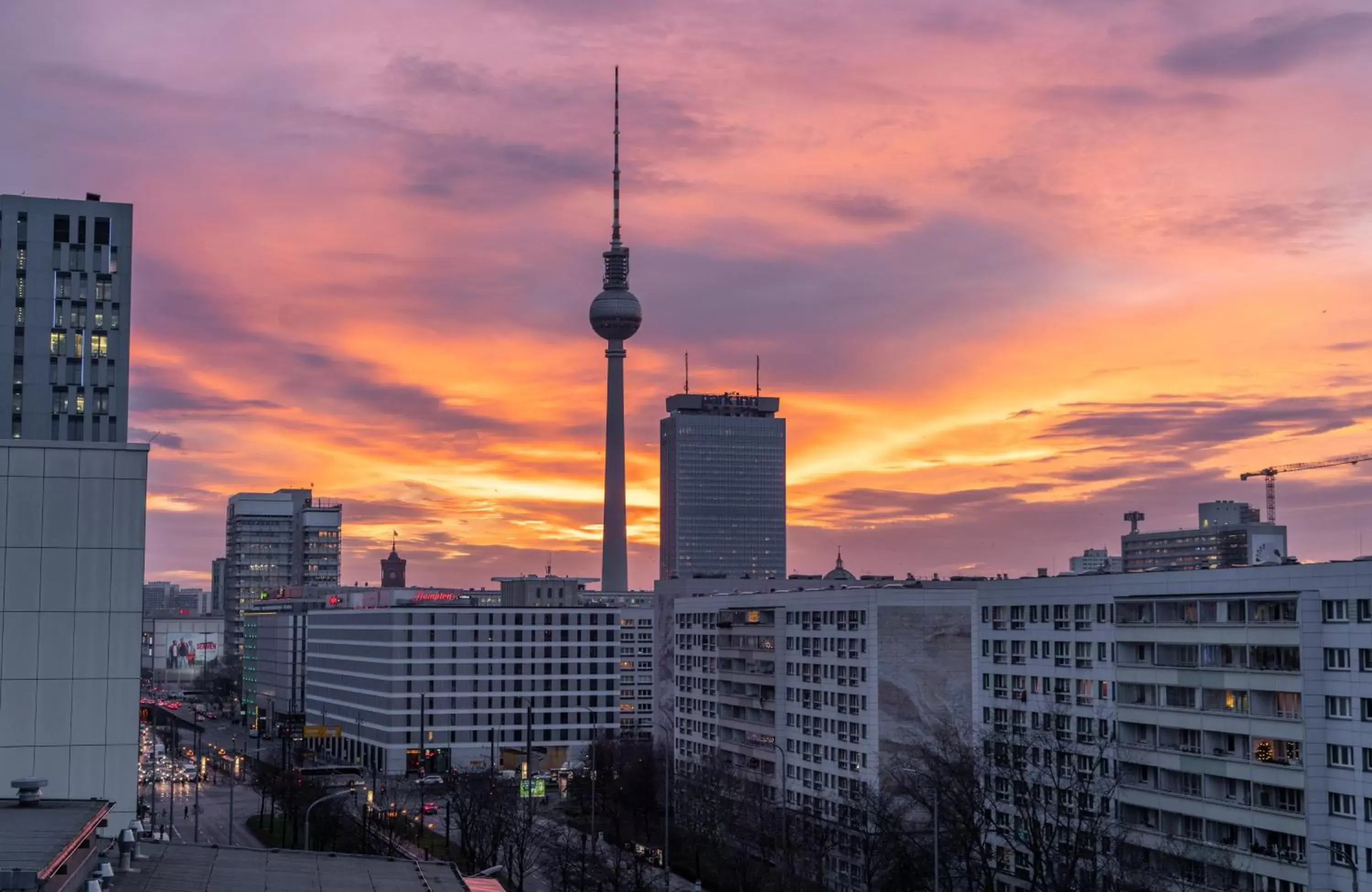 City view in Leonardo Royal Hotel Berlin Alexanderplatz