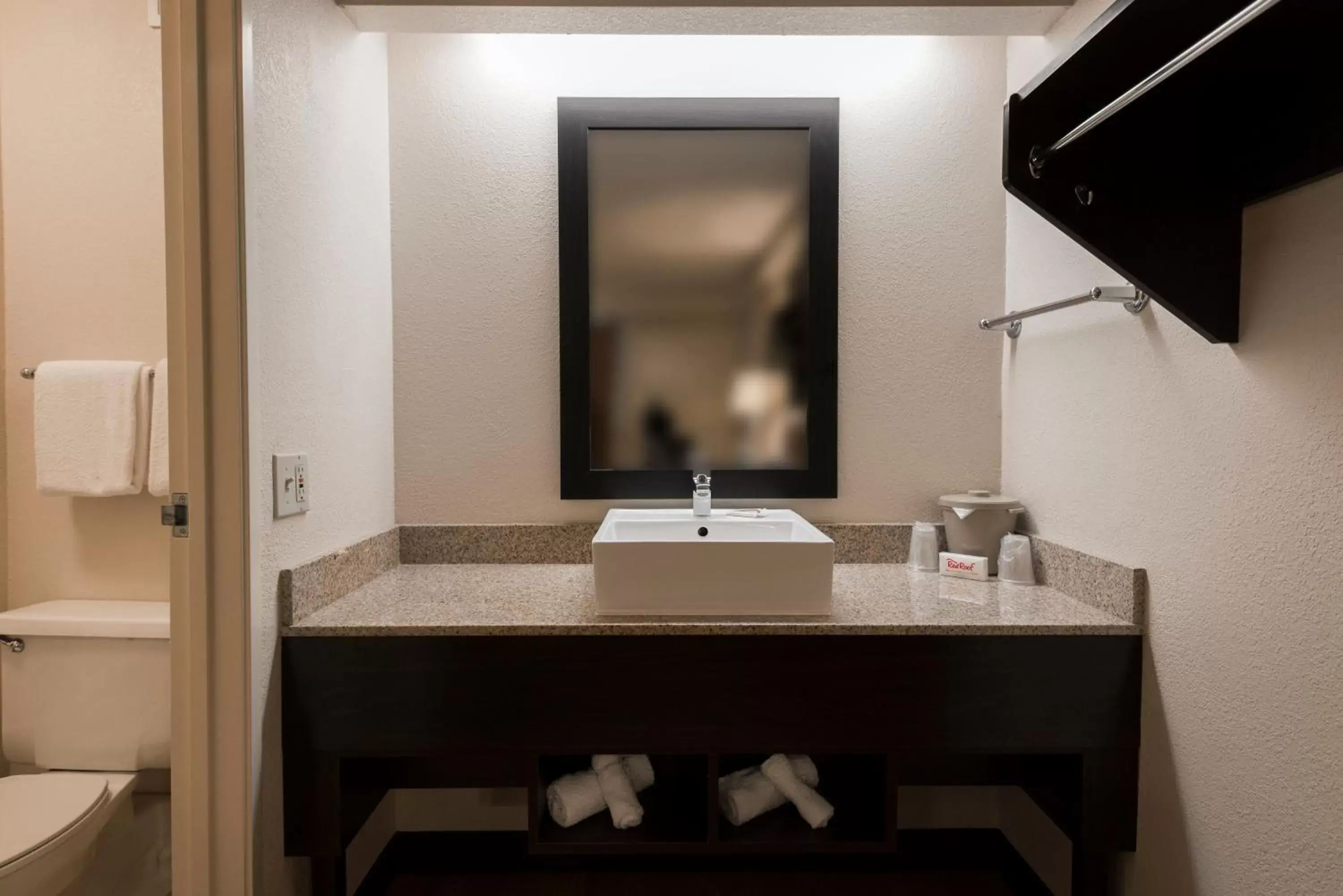 Bathroom in Red Roof Inn PLUS+ Chicago - Willowbrook