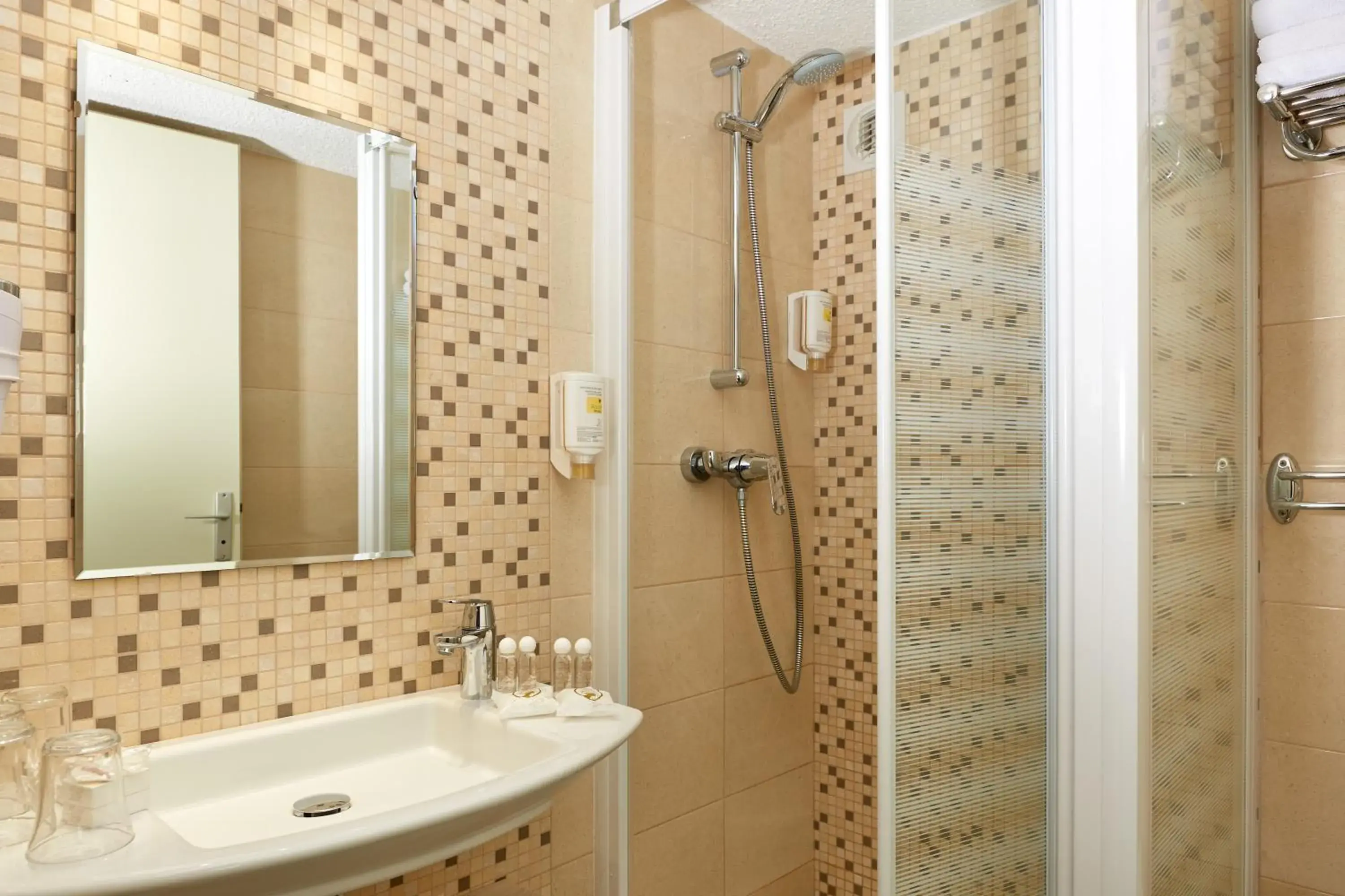 Shower, Bathroom in Hotel Roissy