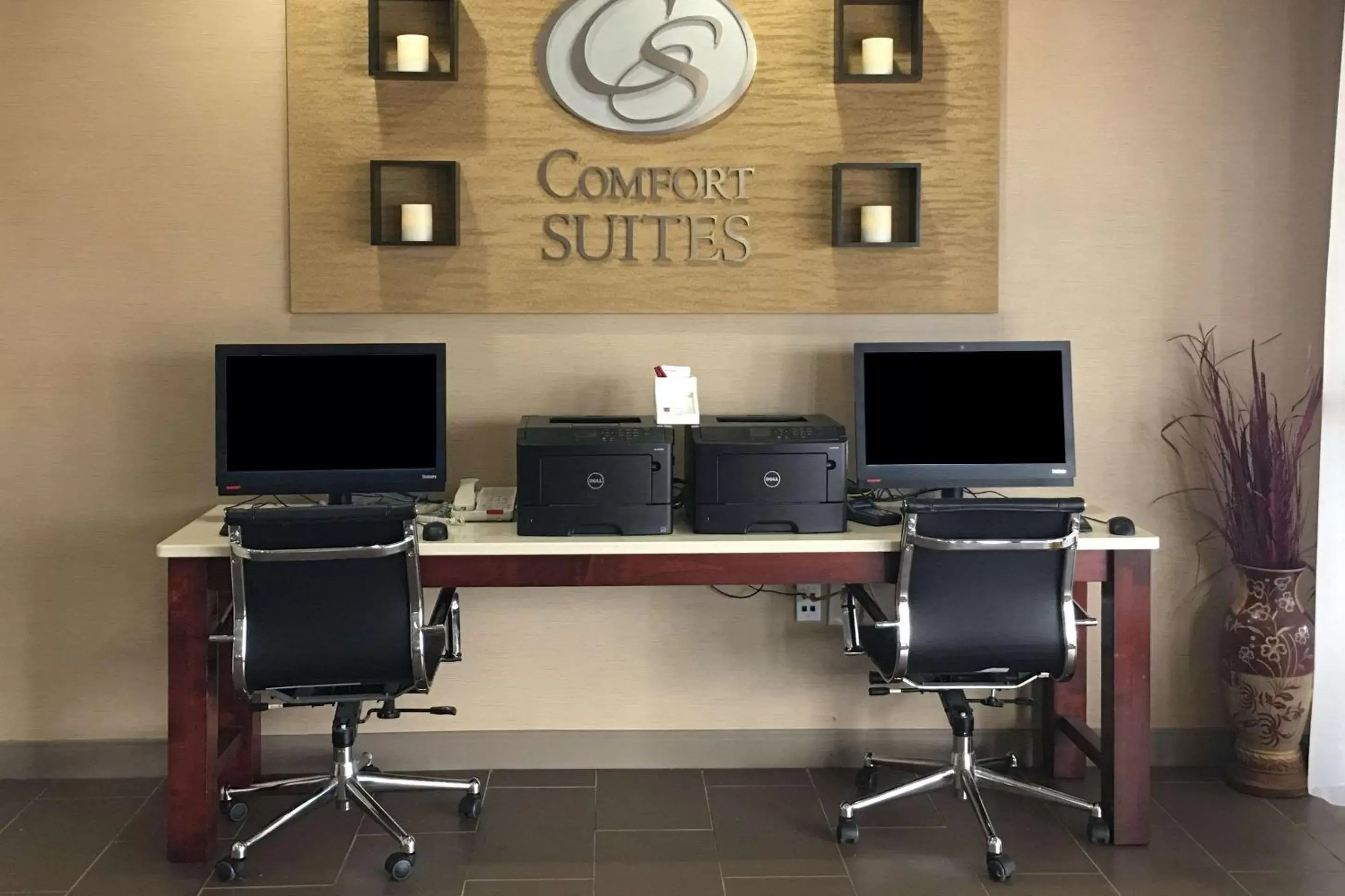On site in Comfort Suites Commerce