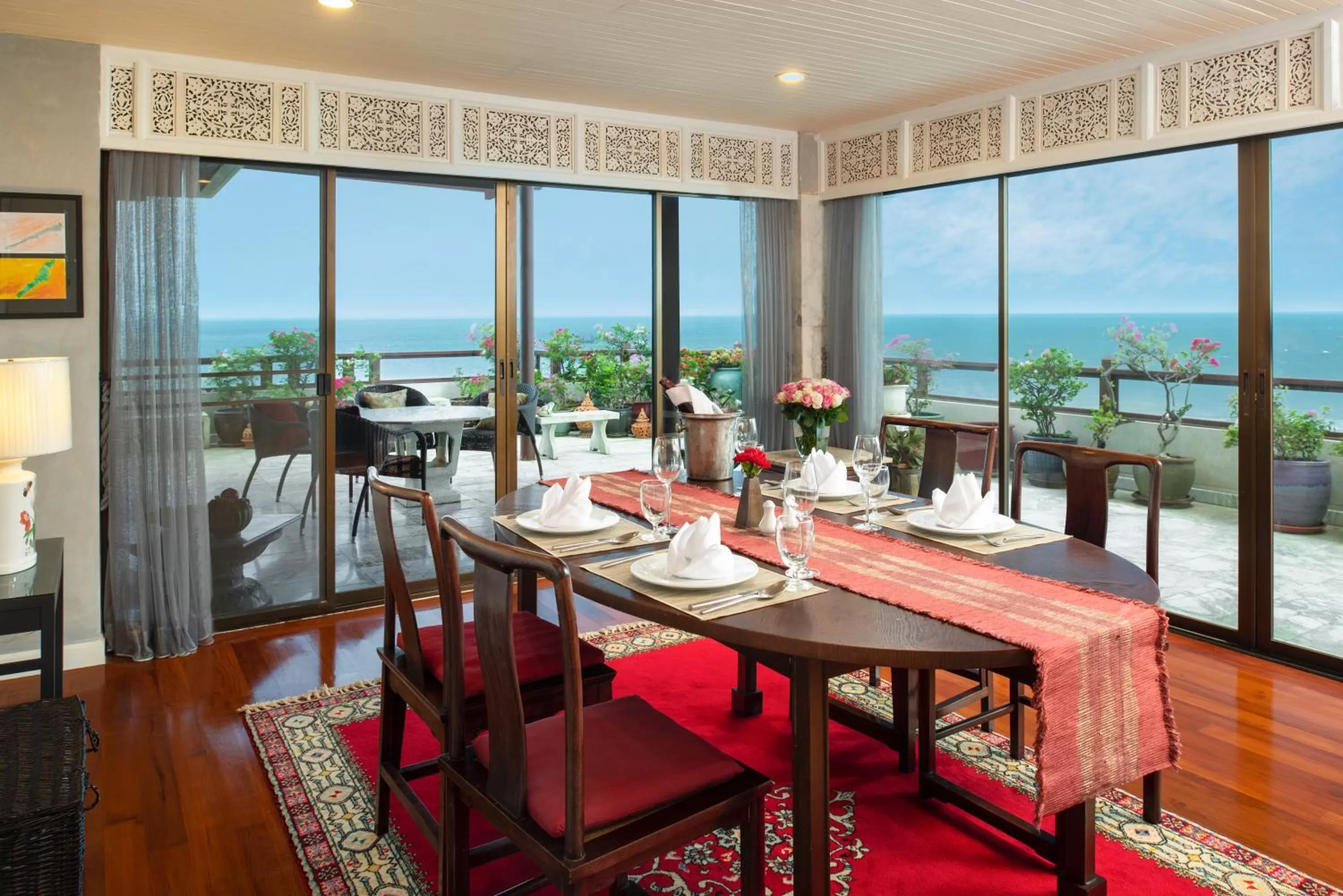 Dining area in Anantara Hua Hin Resort