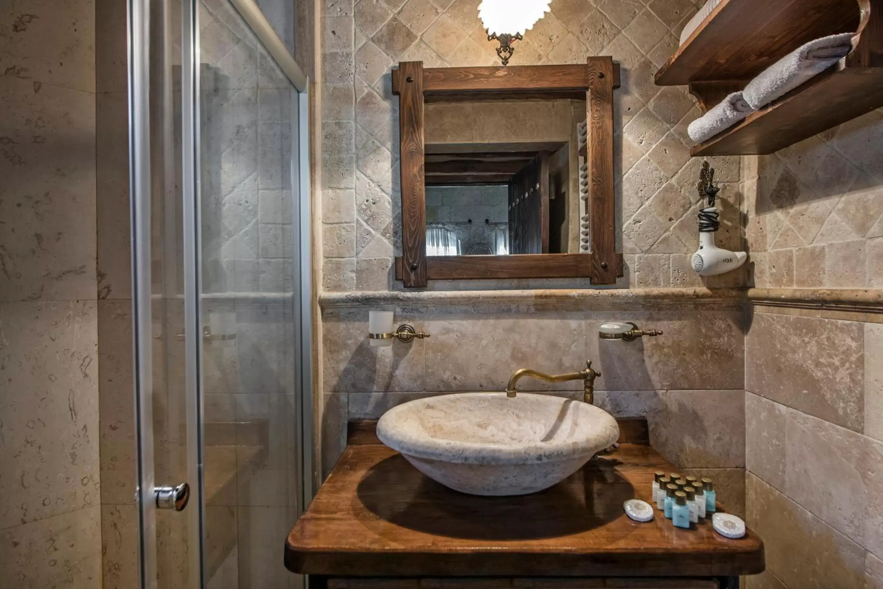 Bathroom in Aydinli Cave Hotel